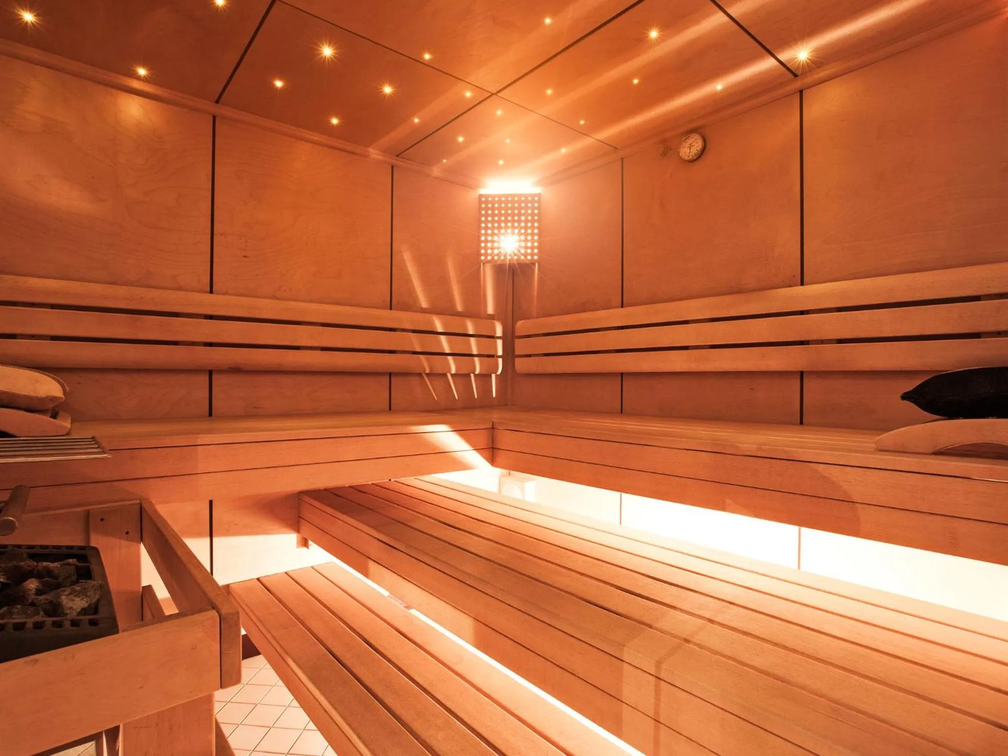 Sauna in Sylvana's Wohlfühl Hotel