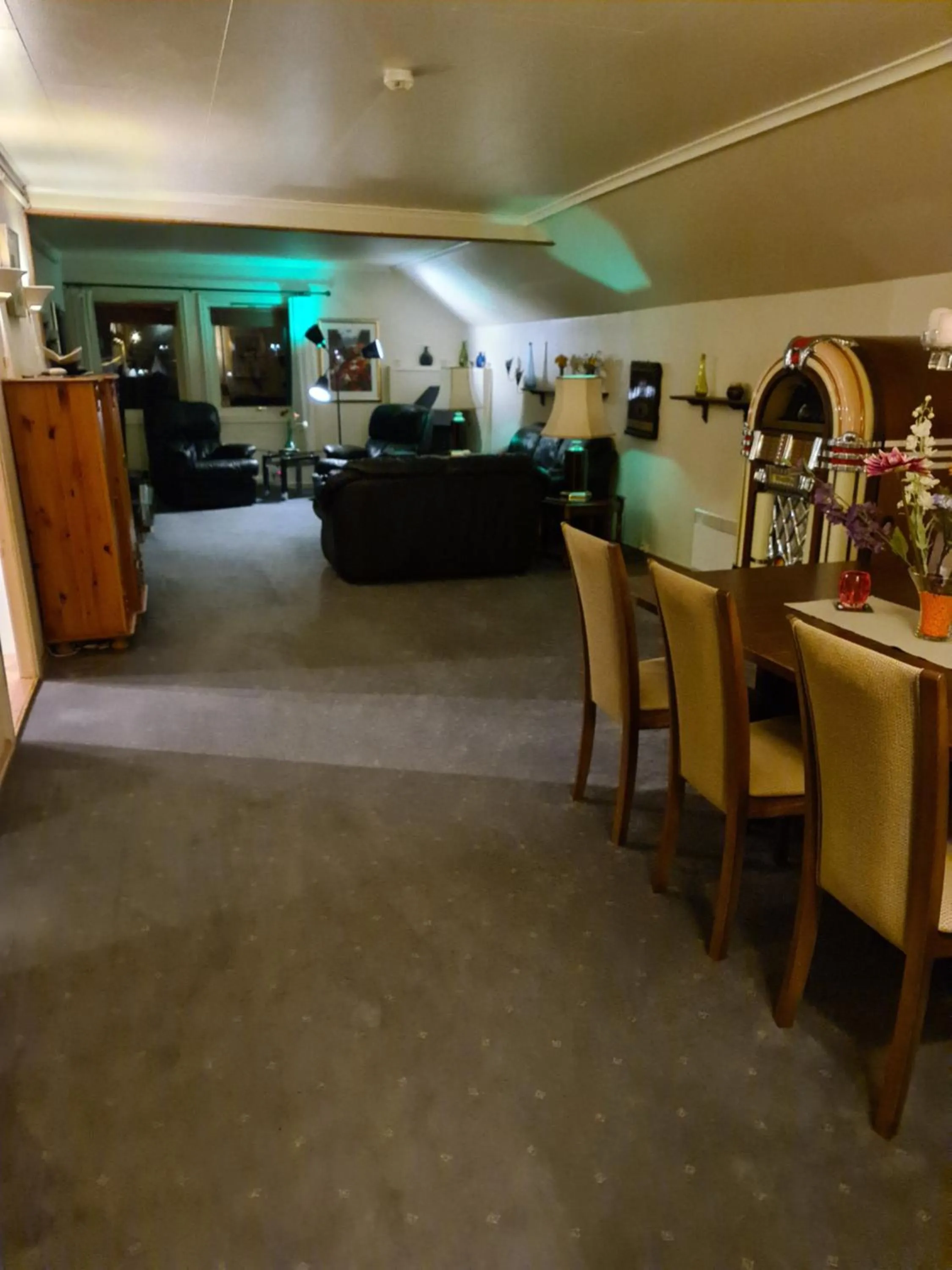 Living room in Skeisvang Gjestgiveri