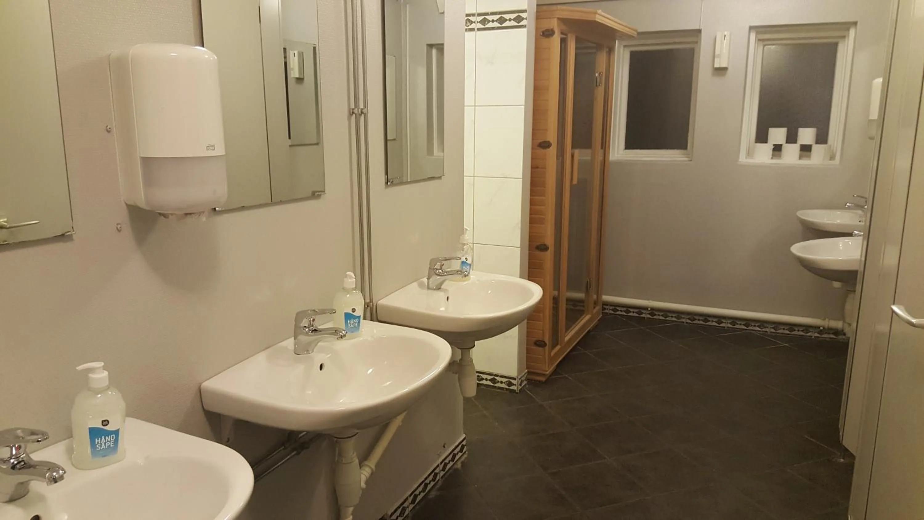 Bathroom in Skeisvang Gjestgiveri