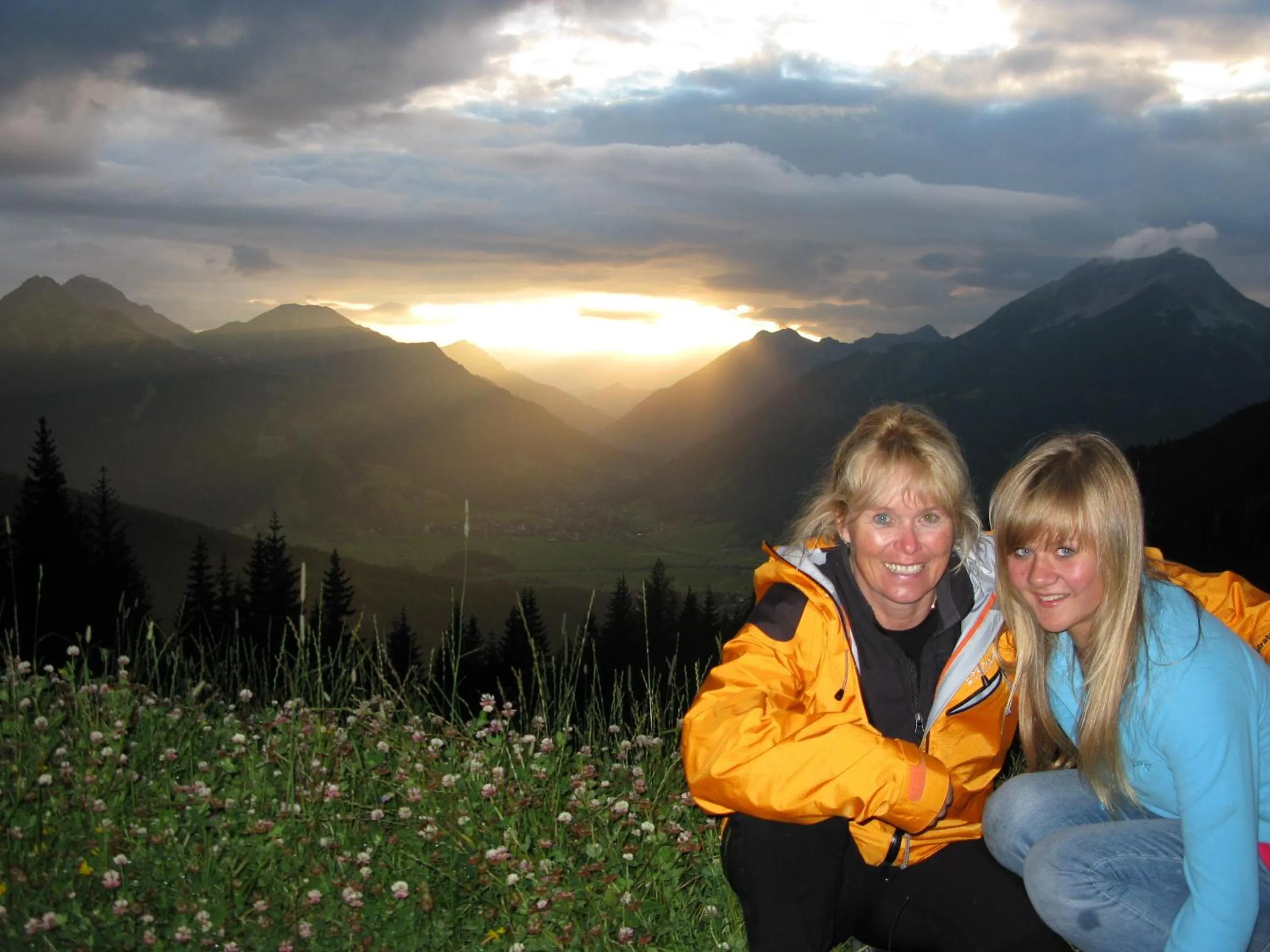 Sunrise in Haus Alpenblick