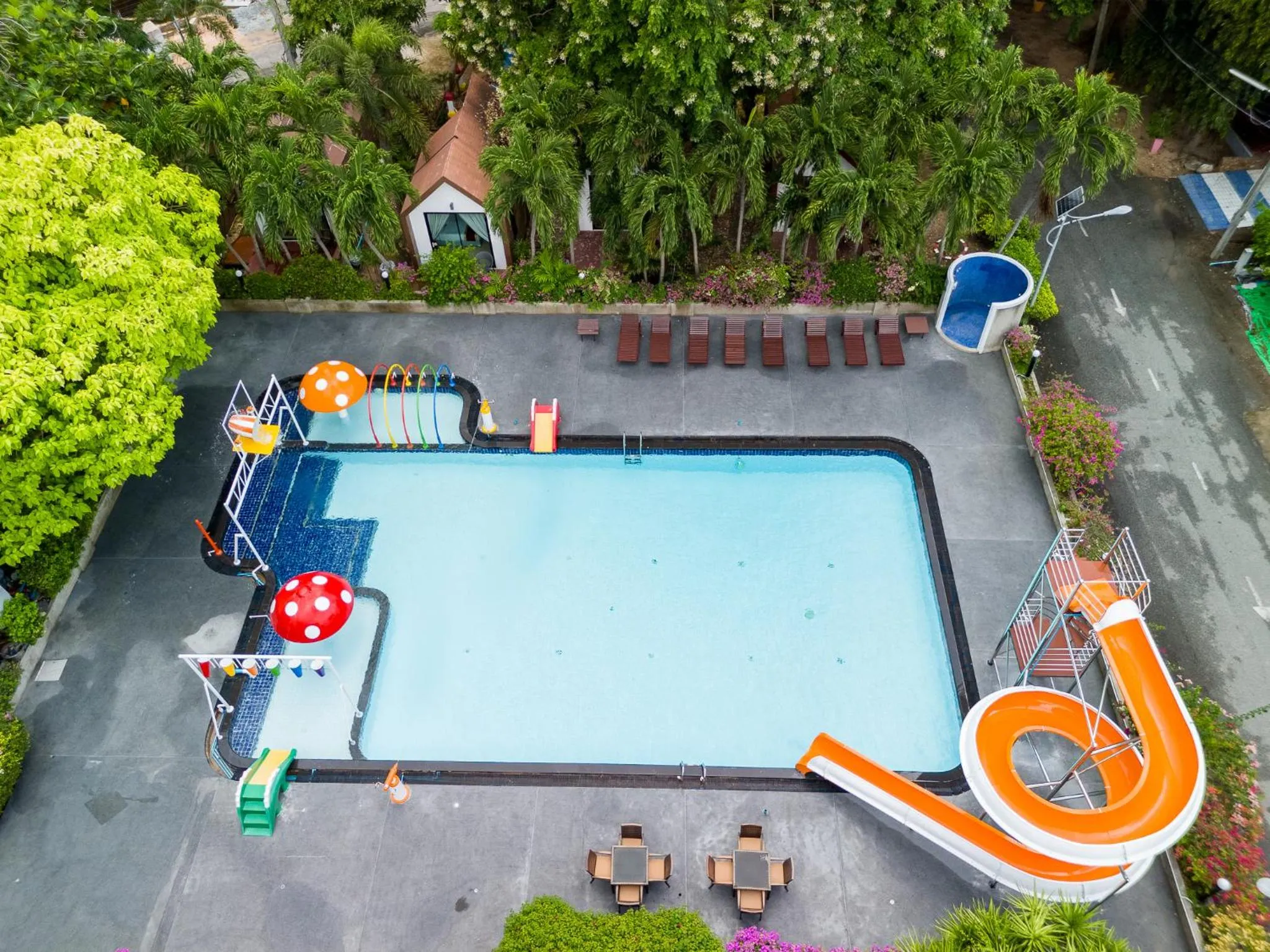 Aqua park in Villa Navin Premiere Pool Villa