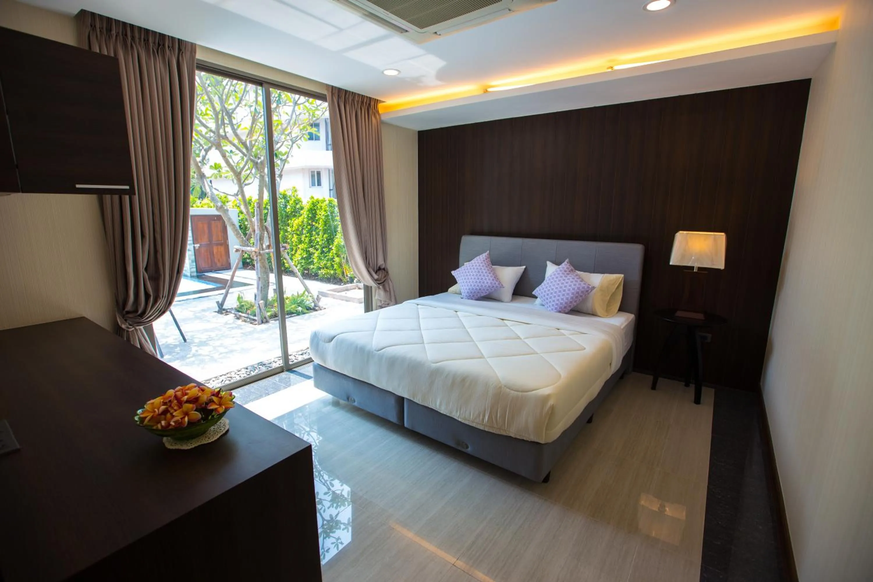 Bedroom, Bed in Villa Navin Premiere Pool Villa