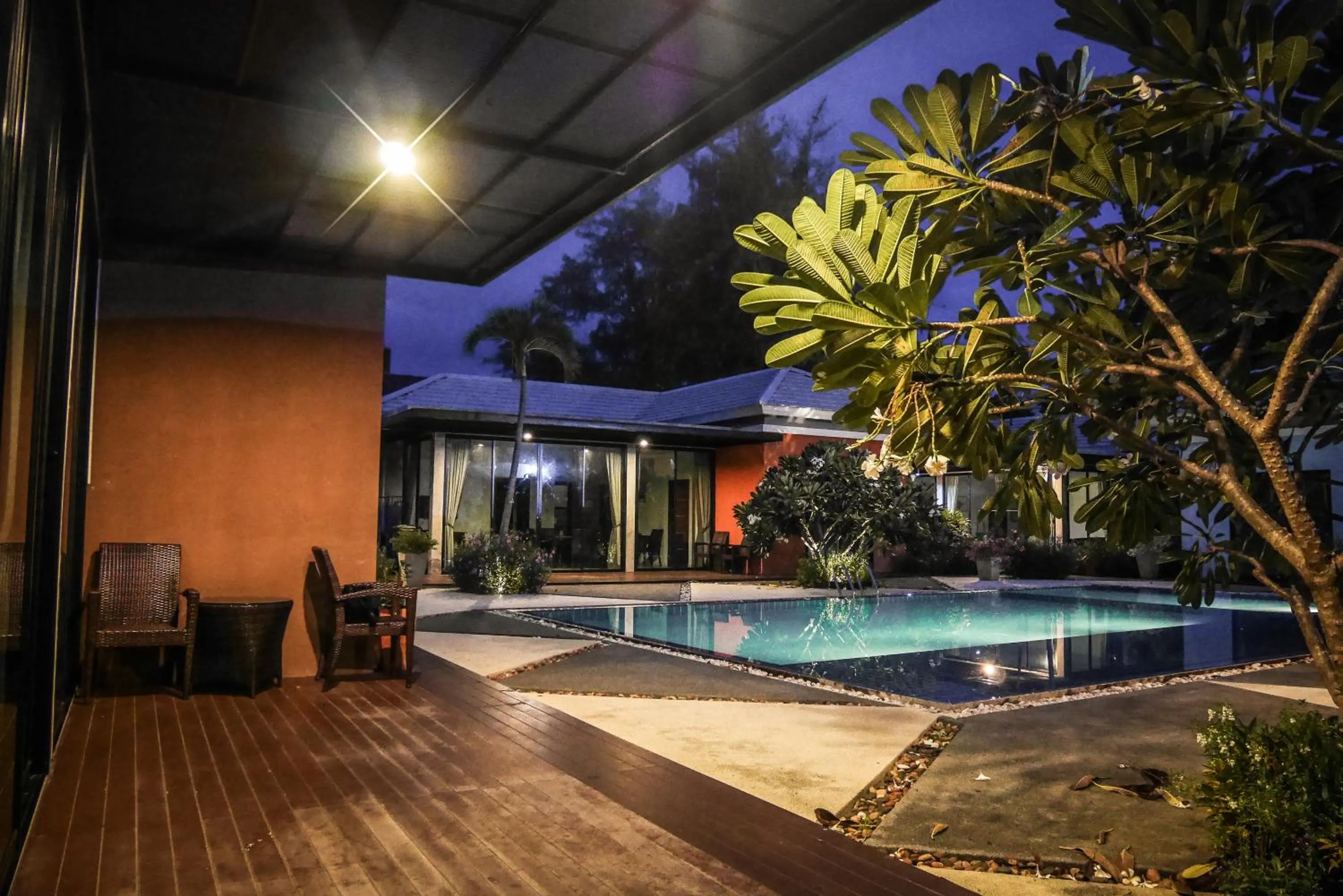 Balcony/Terrace in Villa Navin Premiere Pool Villa