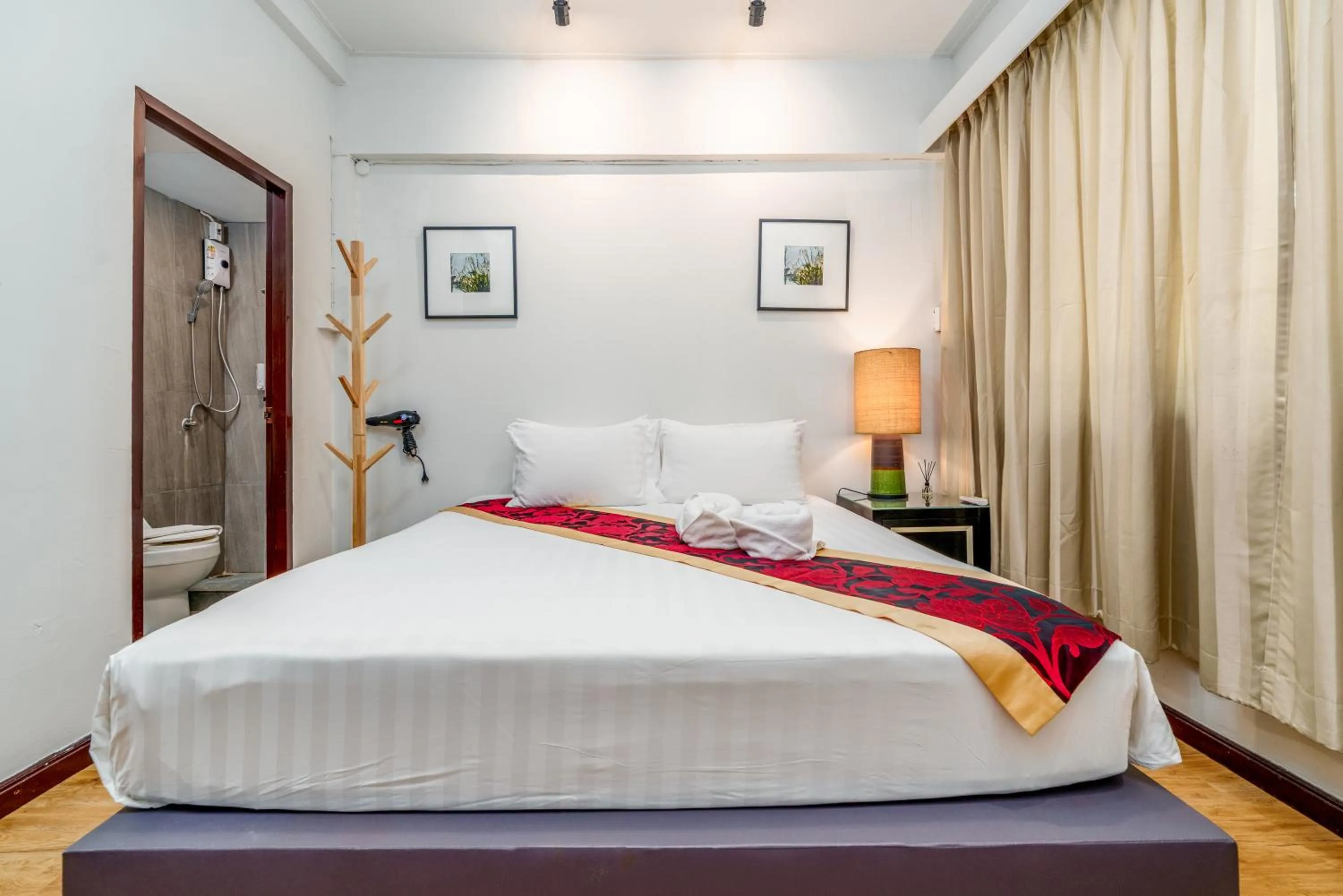 Bed in Villa Navin Premiere Pool Villa