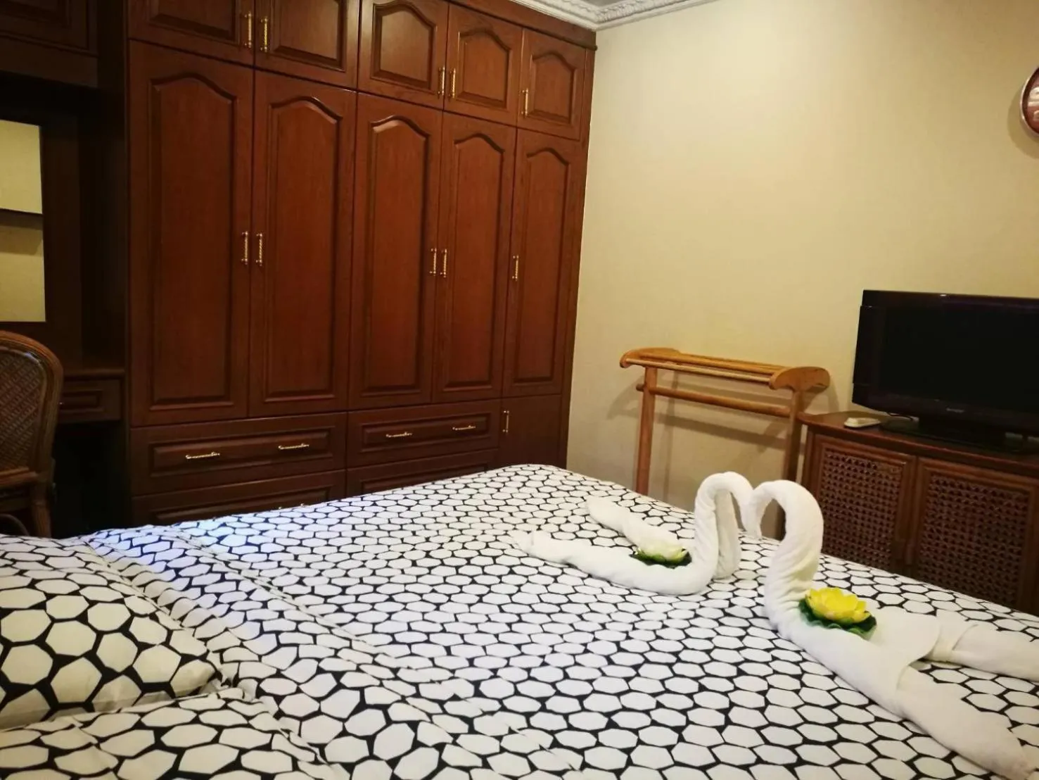 Bedroom, Bed in Villa Navin Premiere Pool Villa