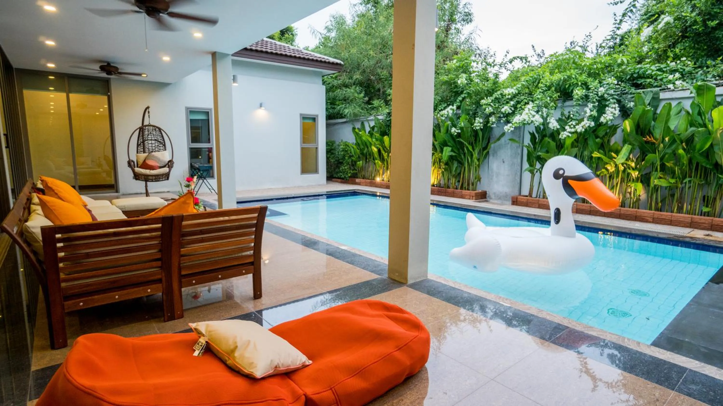 Balcony/Terrace in Villa Navin Premiere Pool Villa