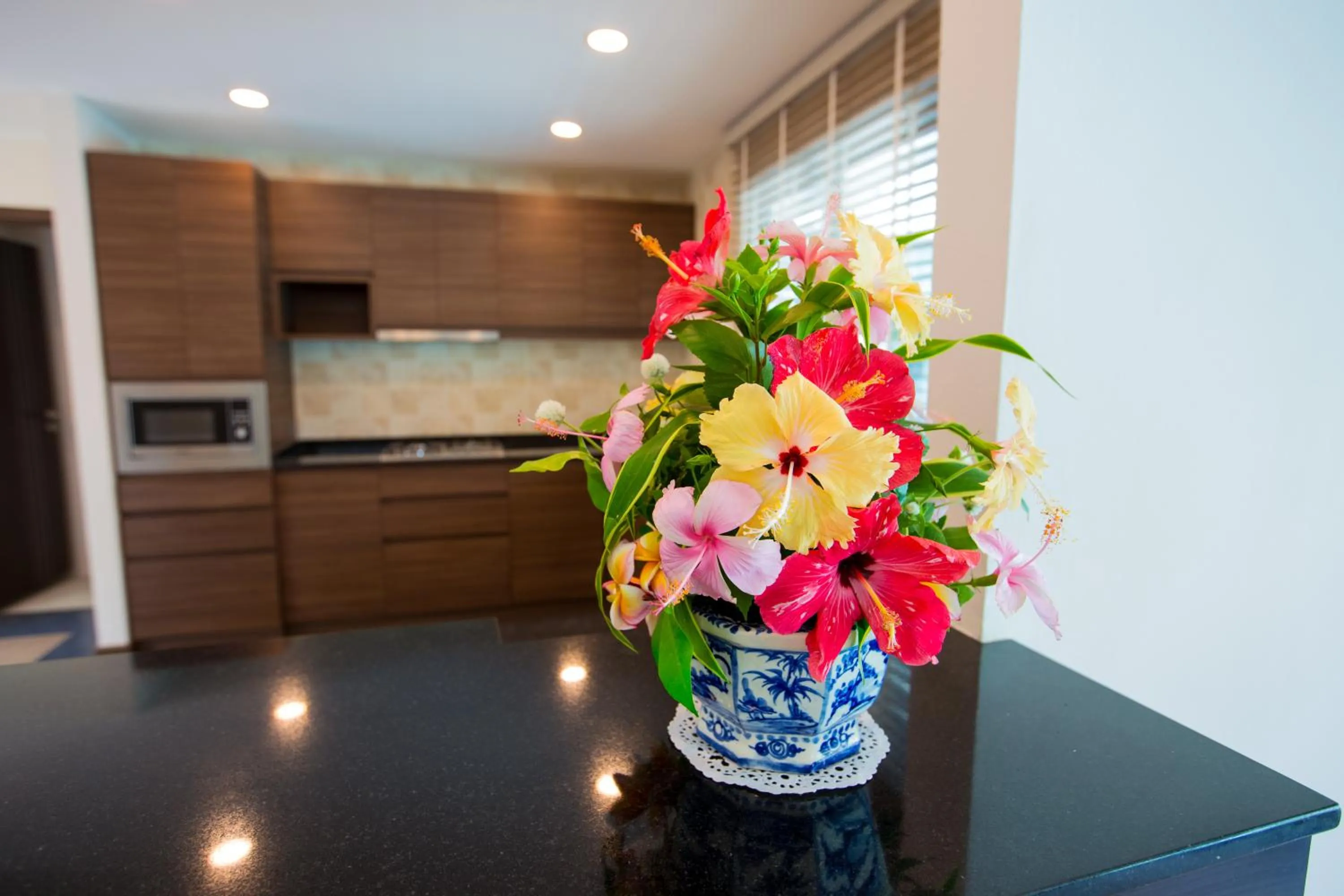 Kitchen or kitchenette in Villa Navin Premiere Pool Villa