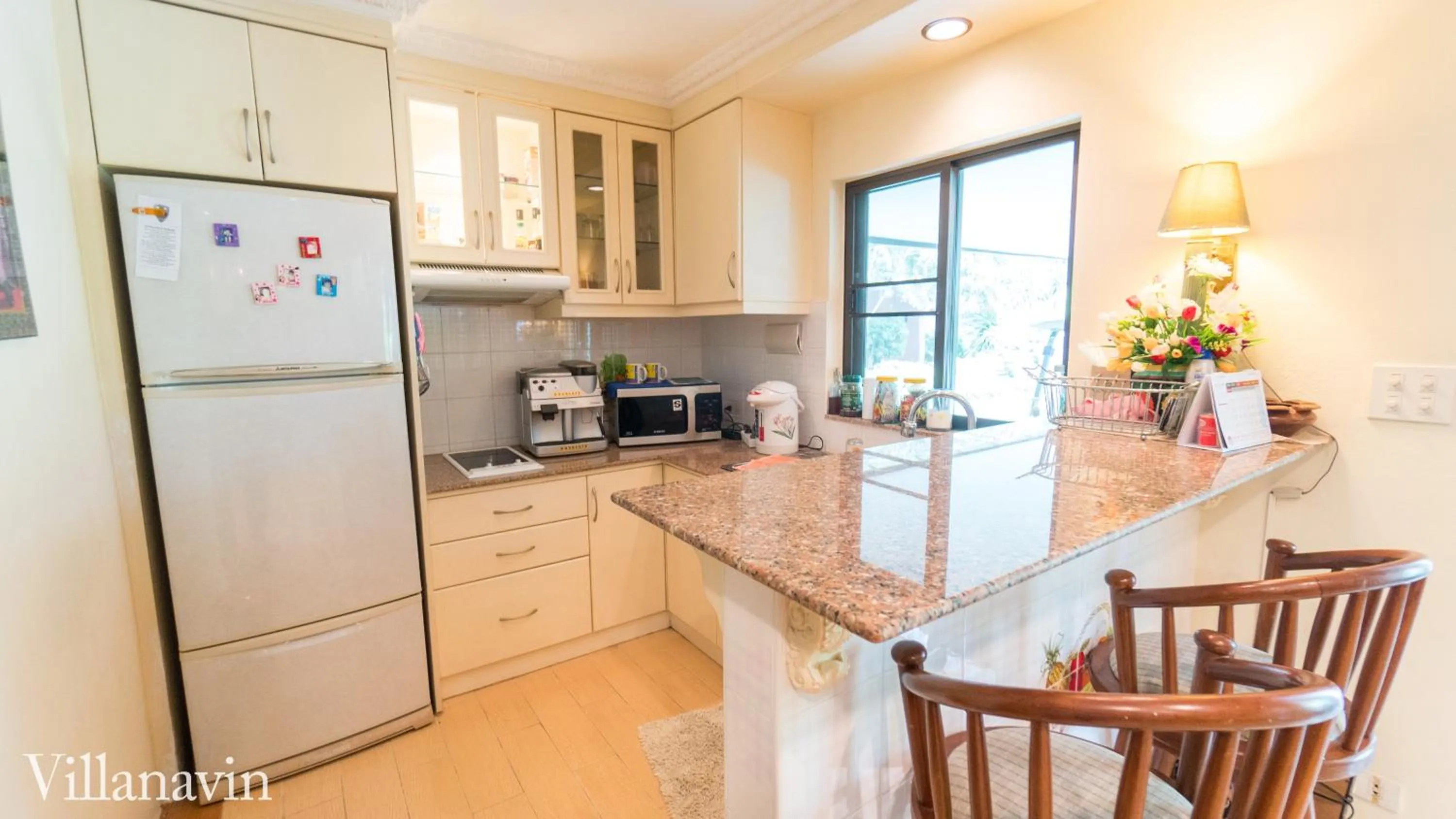 Kitchen or kitchenette in Villa Navin Premiere Pool Villa