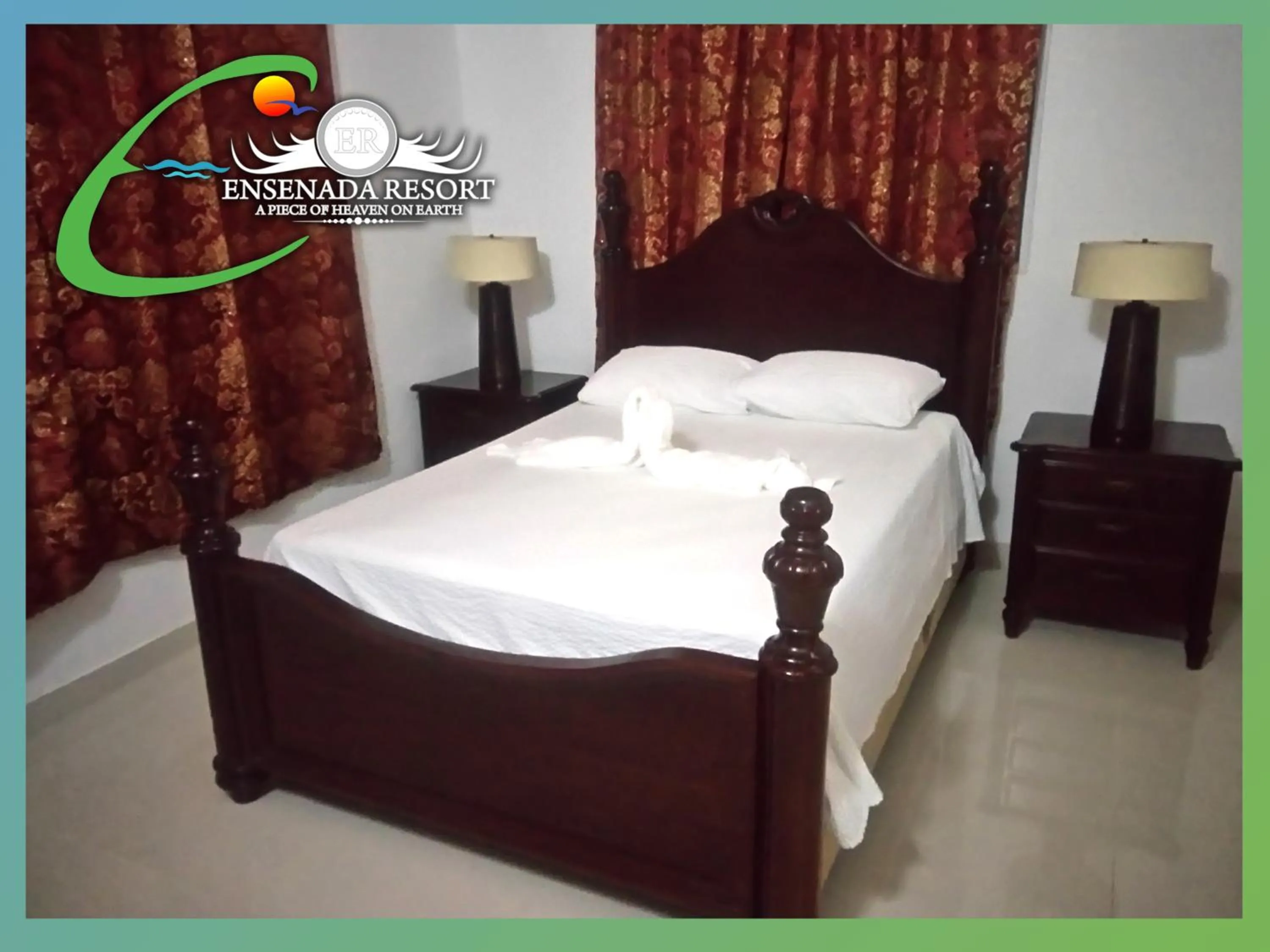 Bed in Ensenada Resort