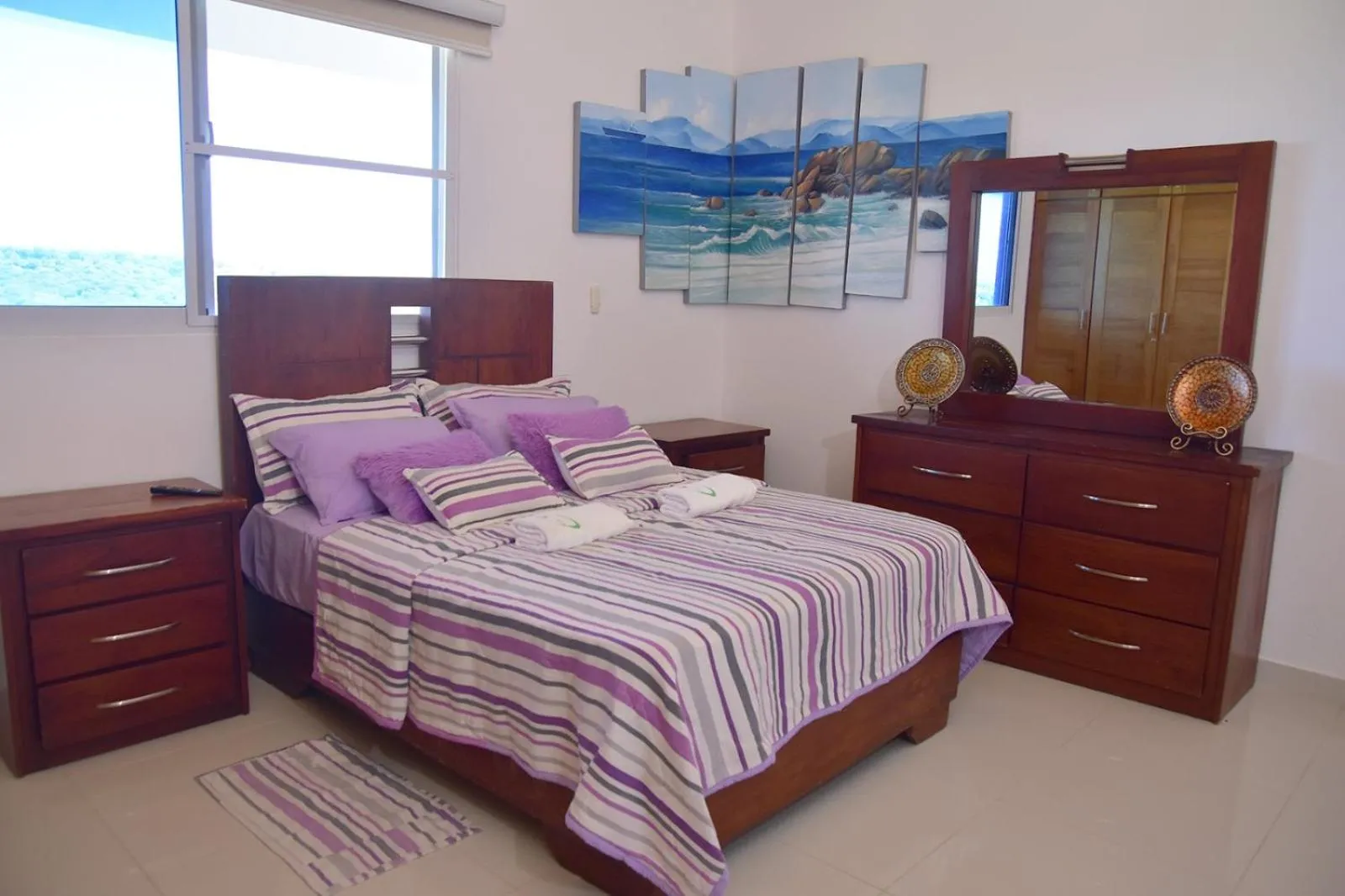 Bed in Ensenada Resort