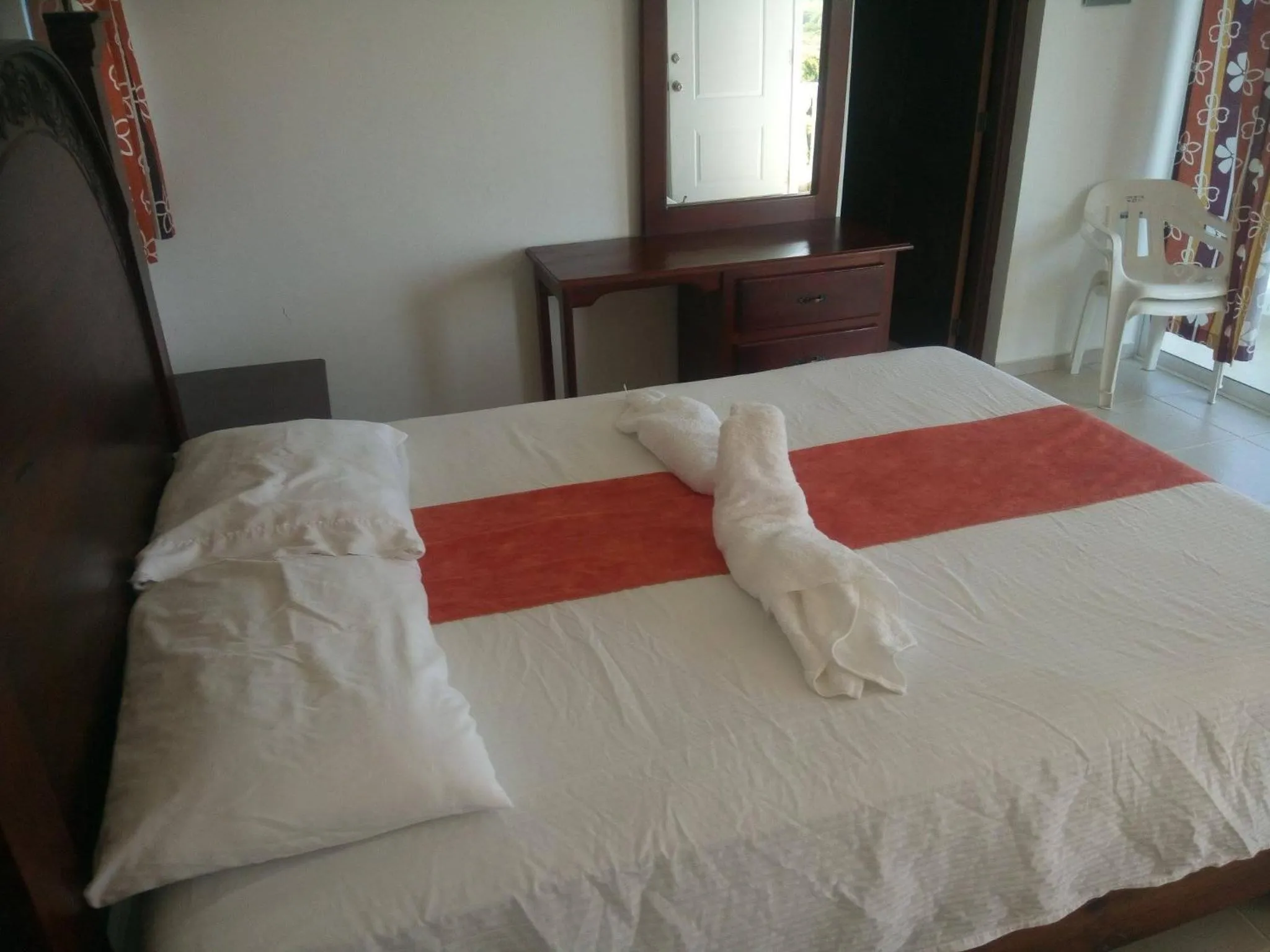 Bed in Ensenada Resort