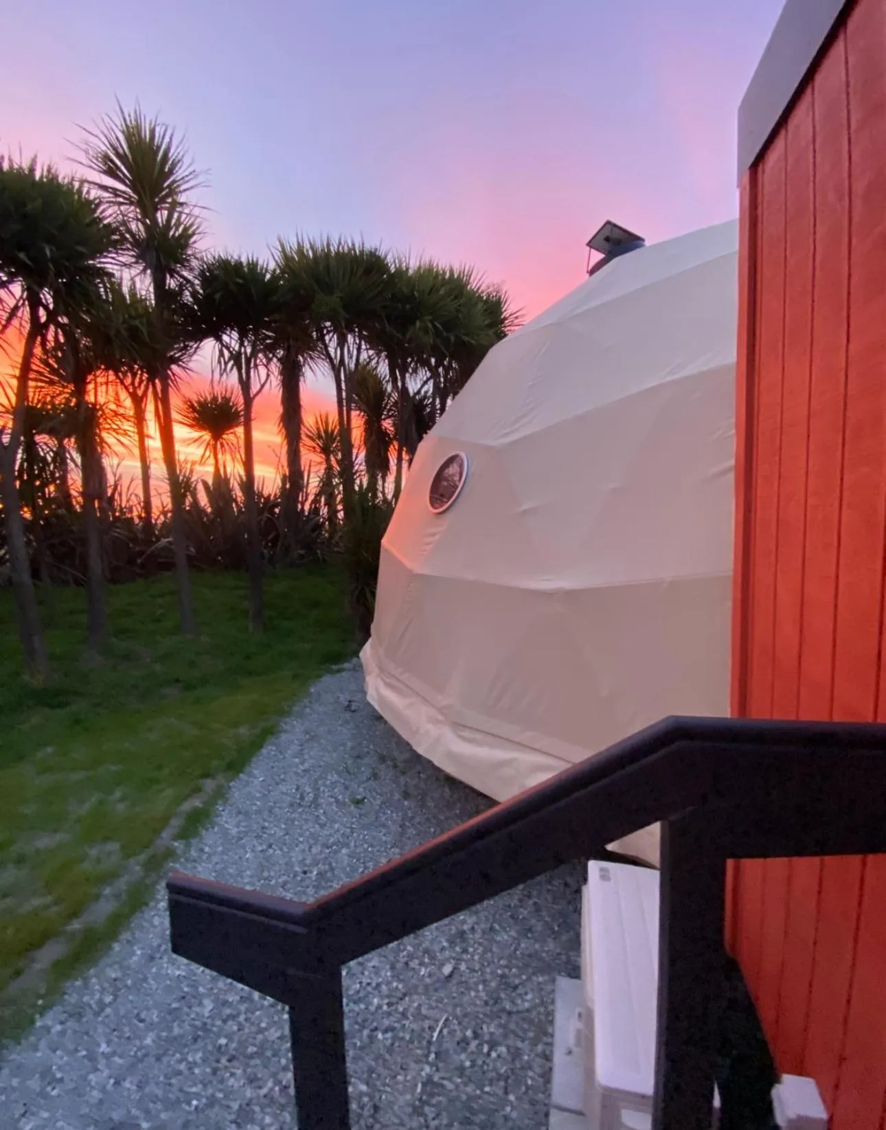 Natural landscape in Ross Beach TOP10 Holiday Park