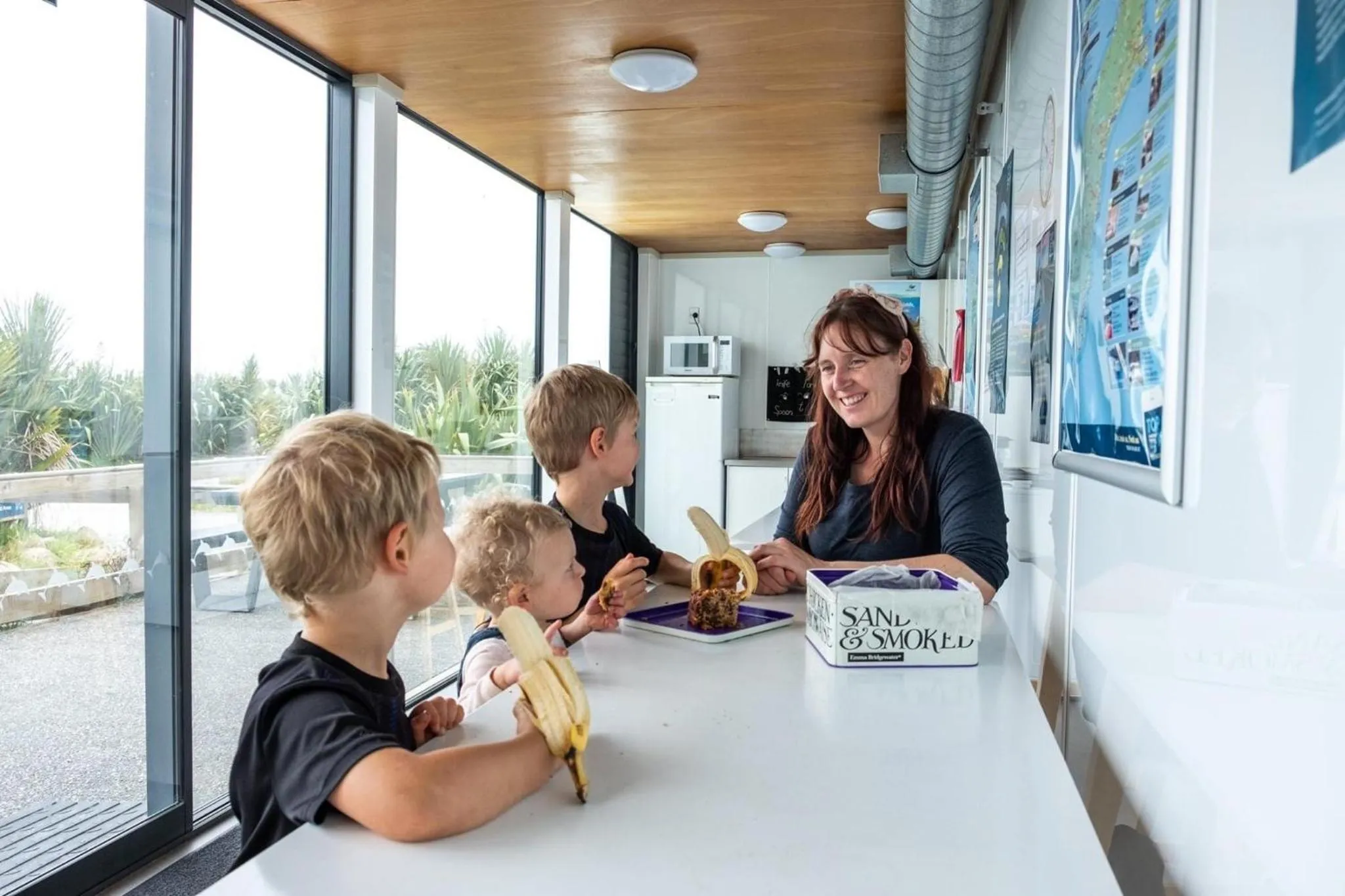 Kitchen or kitchenette in Ross Beach TOP10 Holiday Park