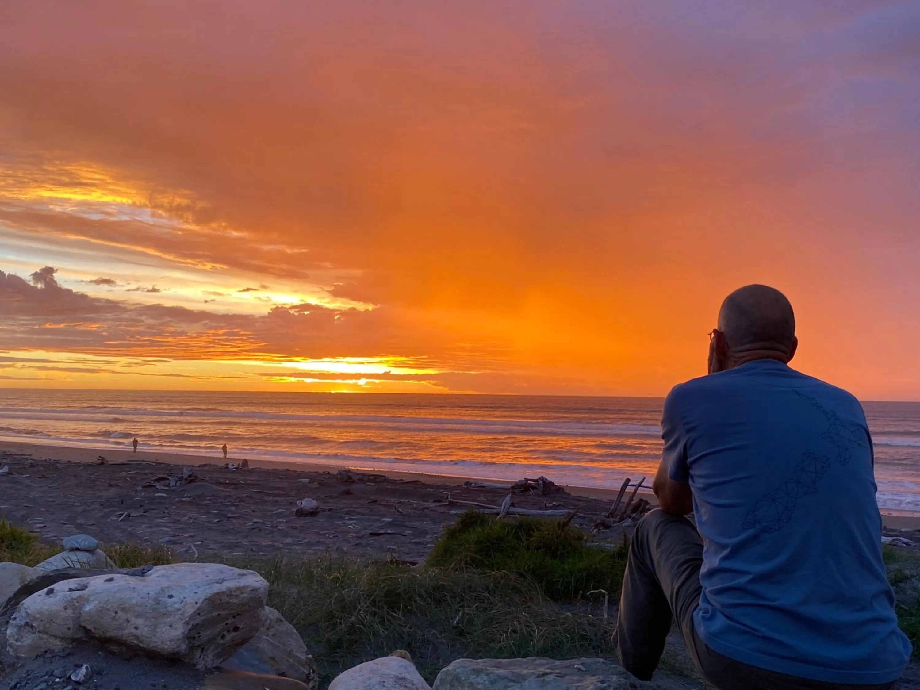 Natural landscape in Ross Beach TOP10 Holiday Park