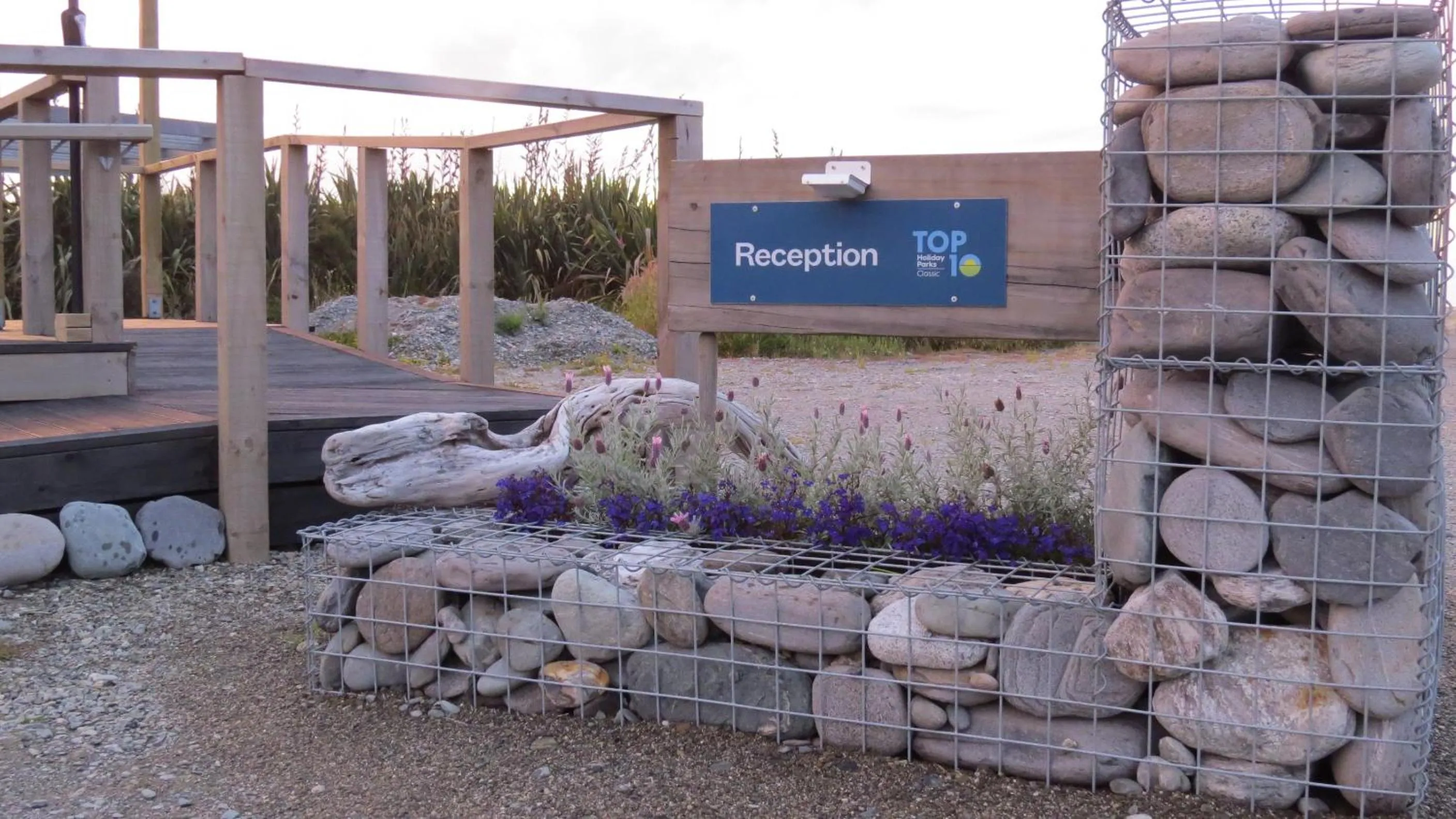 Facade/entrance in Ross Beach TOP10 Holiday Park