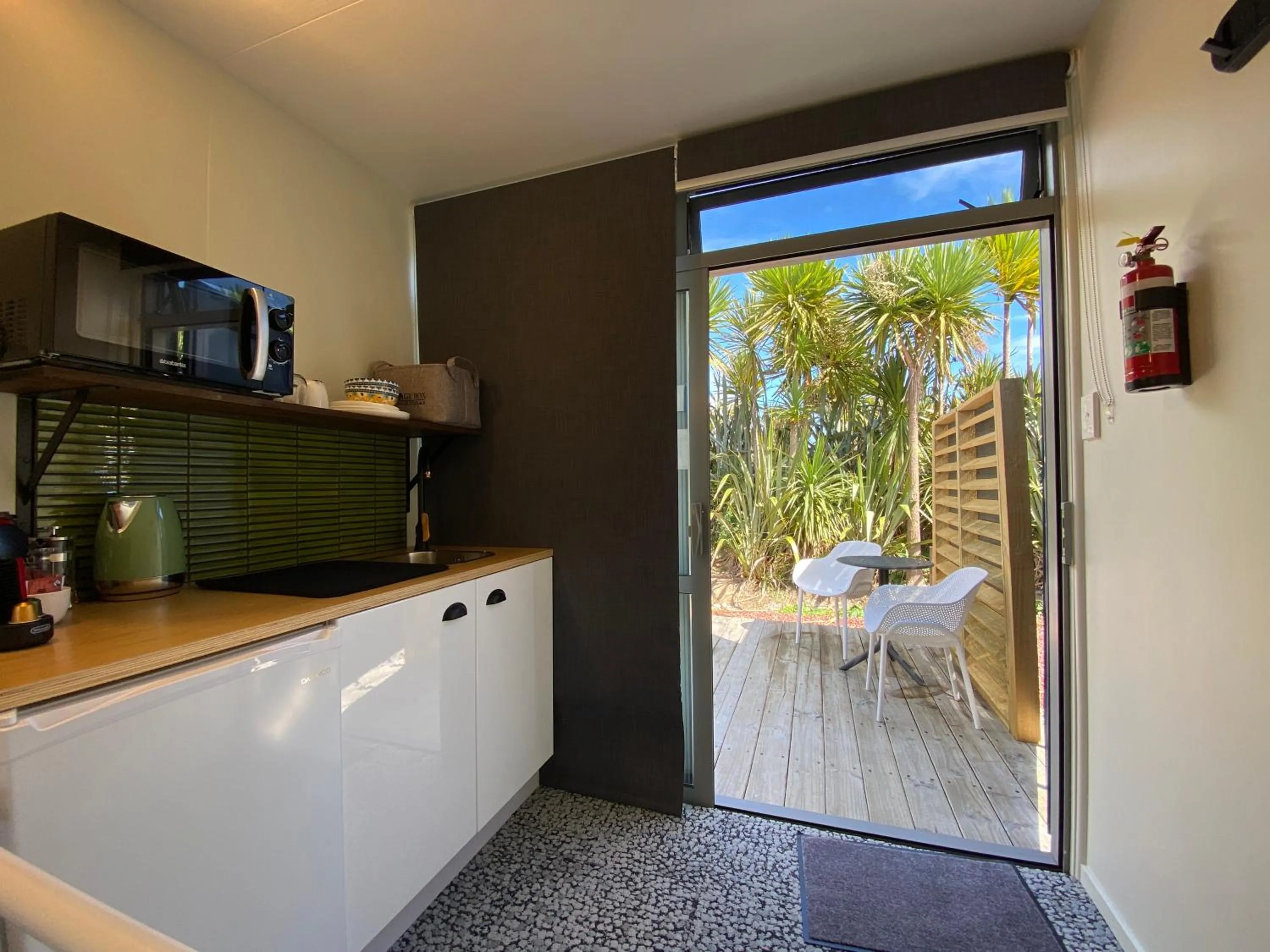 Kitchen or kitchenette in Ross Beach TOP10 Holiday Park