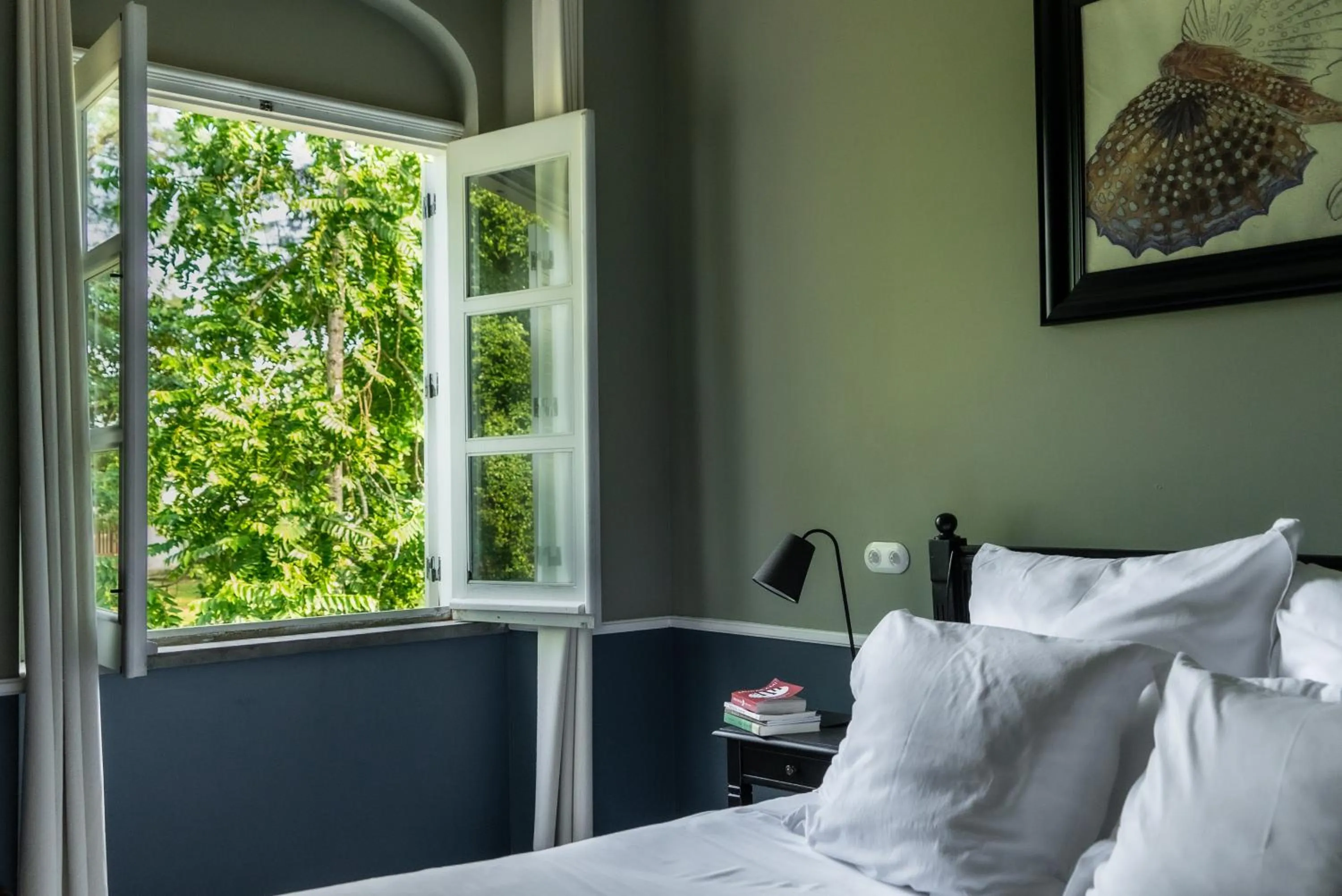 Bedroom, Bed in Roça Sundy - Principe Collection