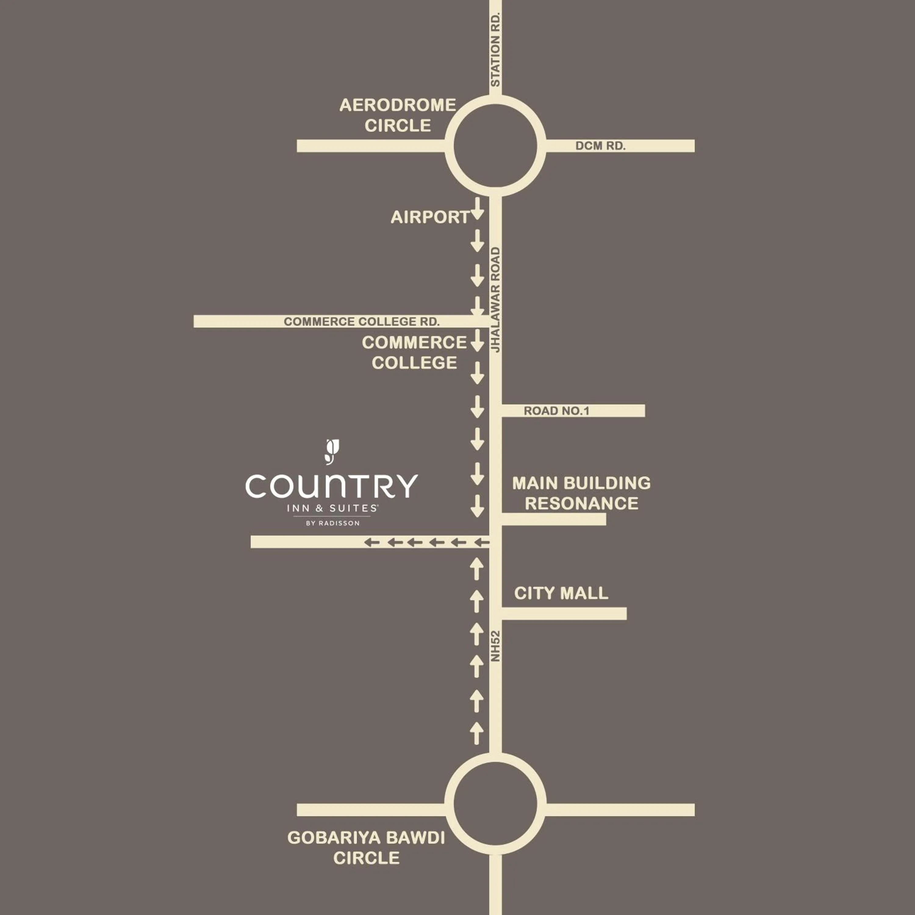 Nearby landmark in Country Inn & Suites by Radisson Kota