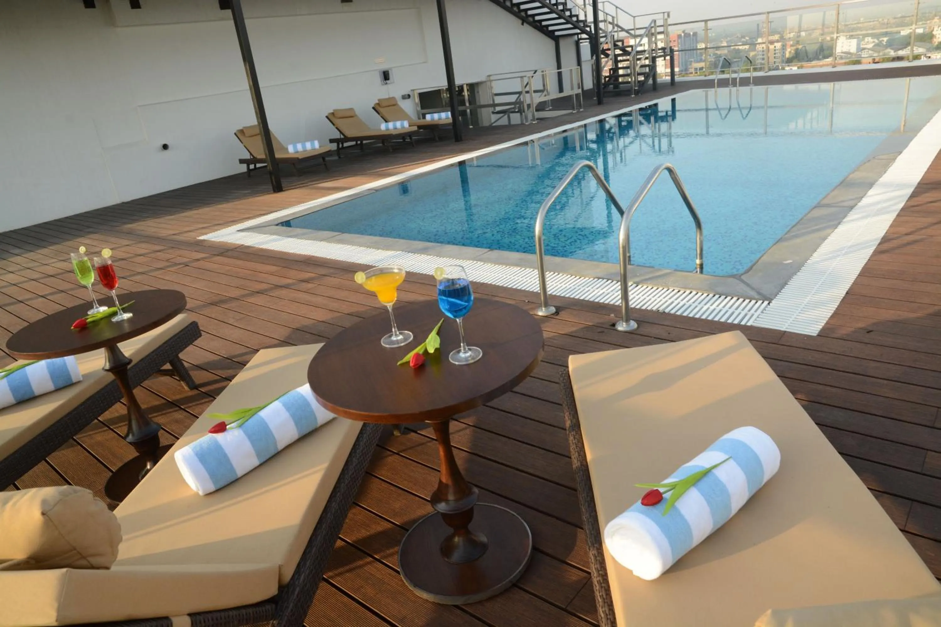 Swimming pool in Country Inn & Suites by Radisson Kota