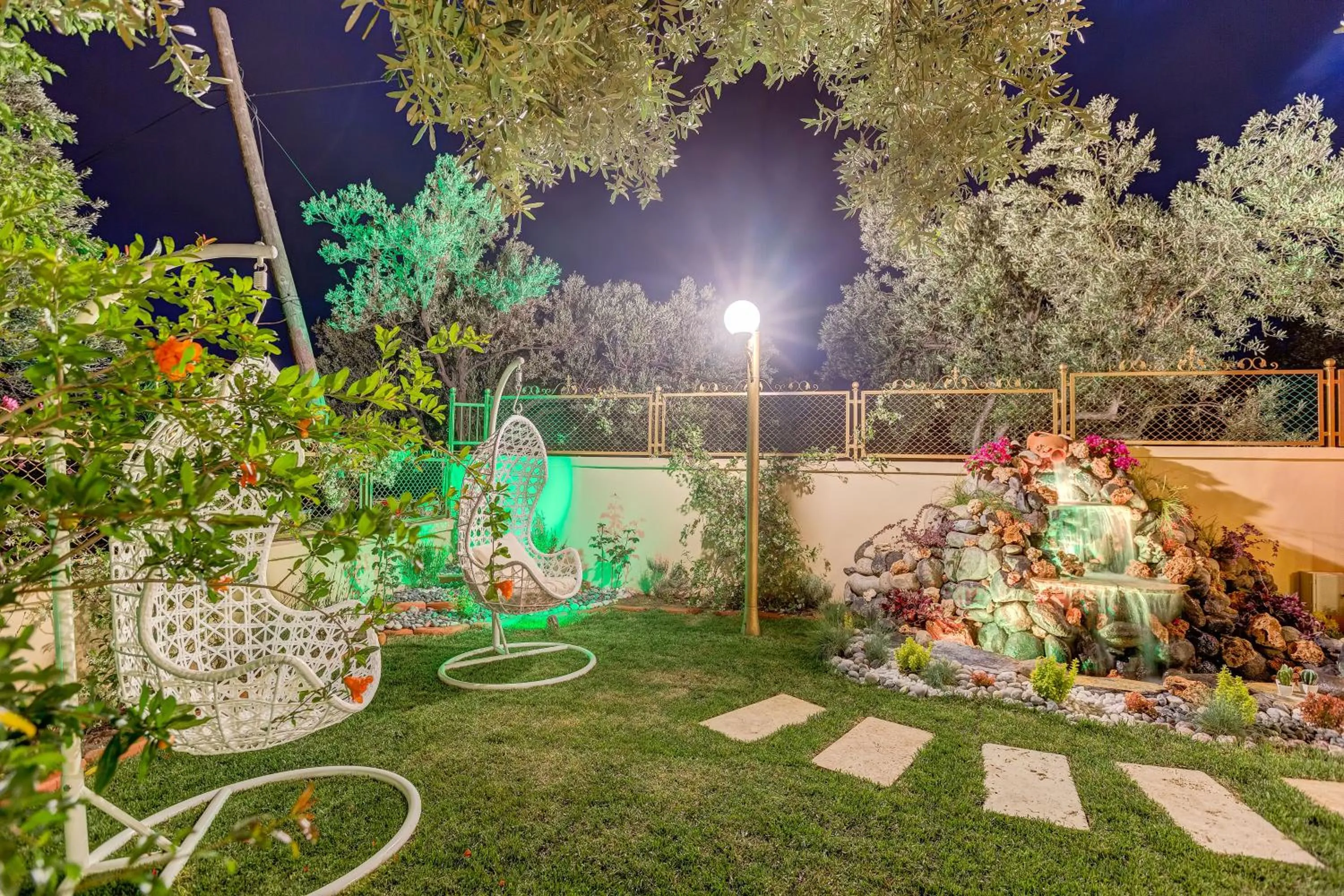 Night in Cunda Özerbey Konağı