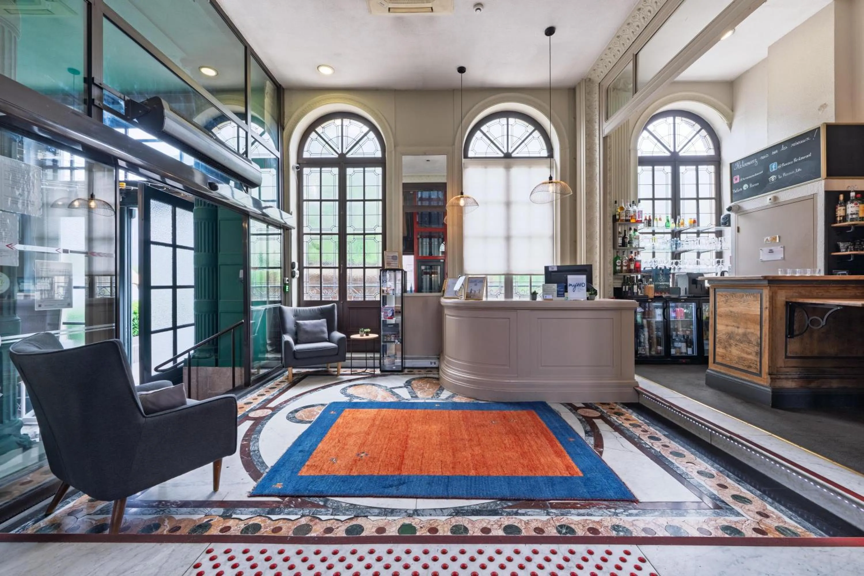 Lobby or reception in Best Western Urban Hotel