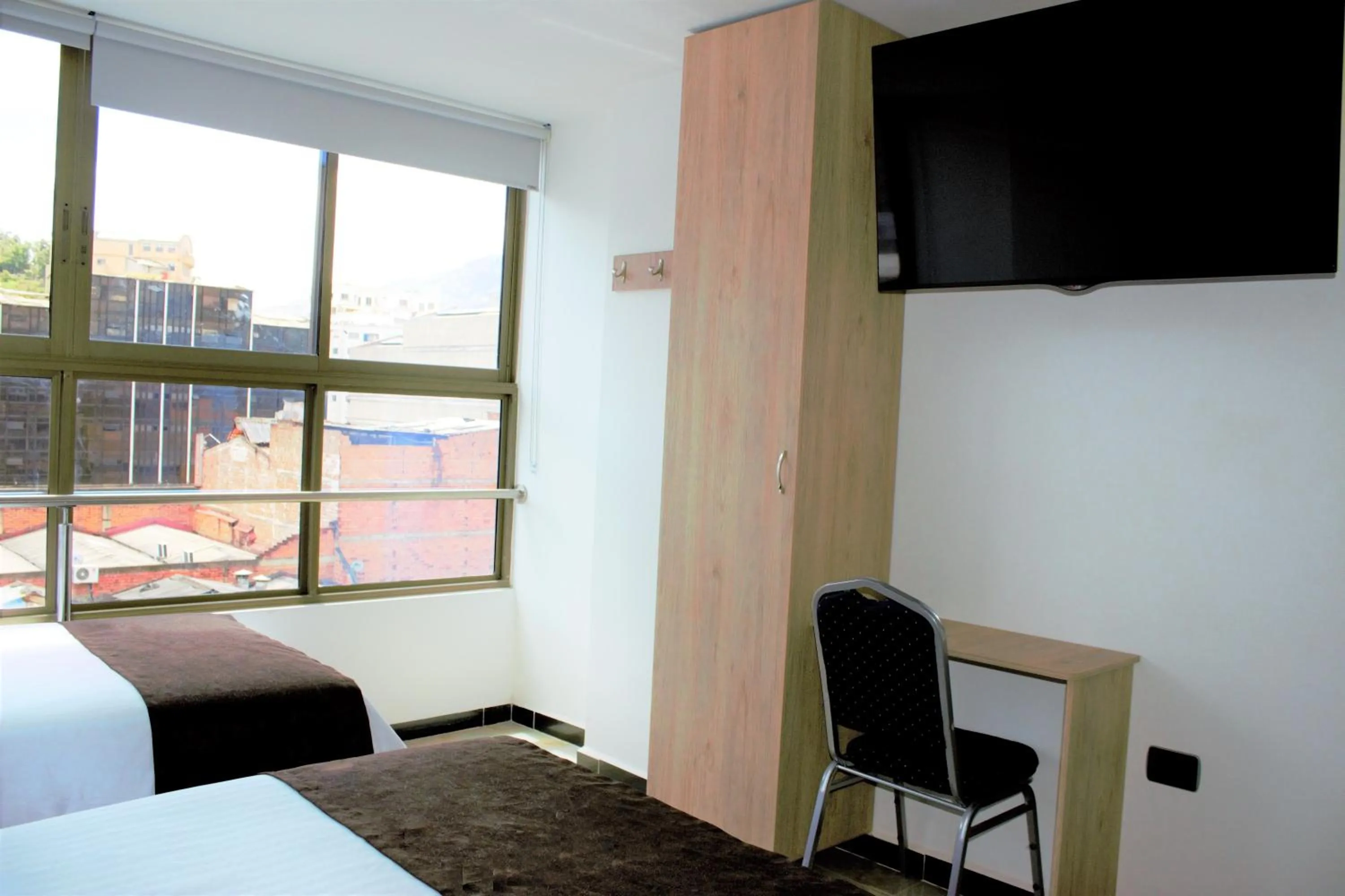 TV and multimedia, Bed in Hotel Med Estadio