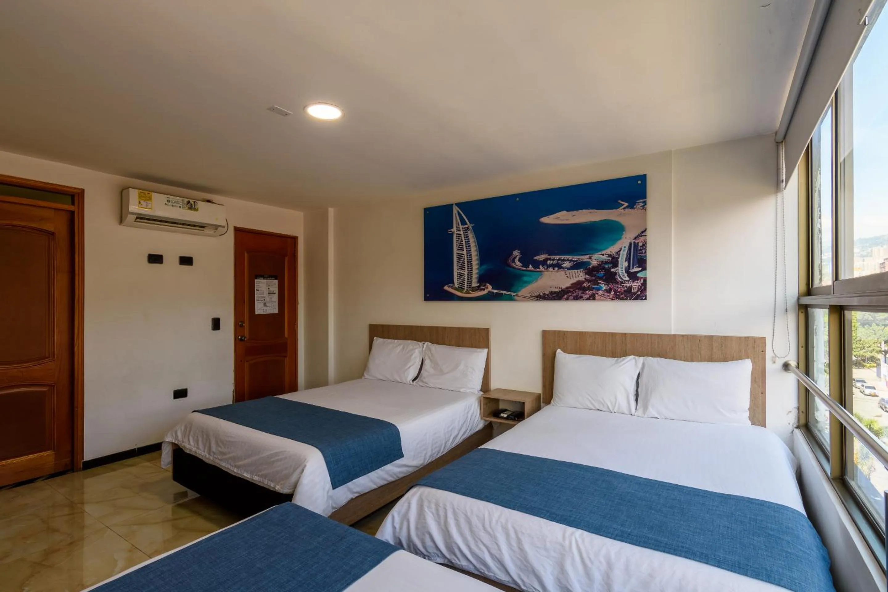 Bedroom, Bed in Hotel Med Estadio