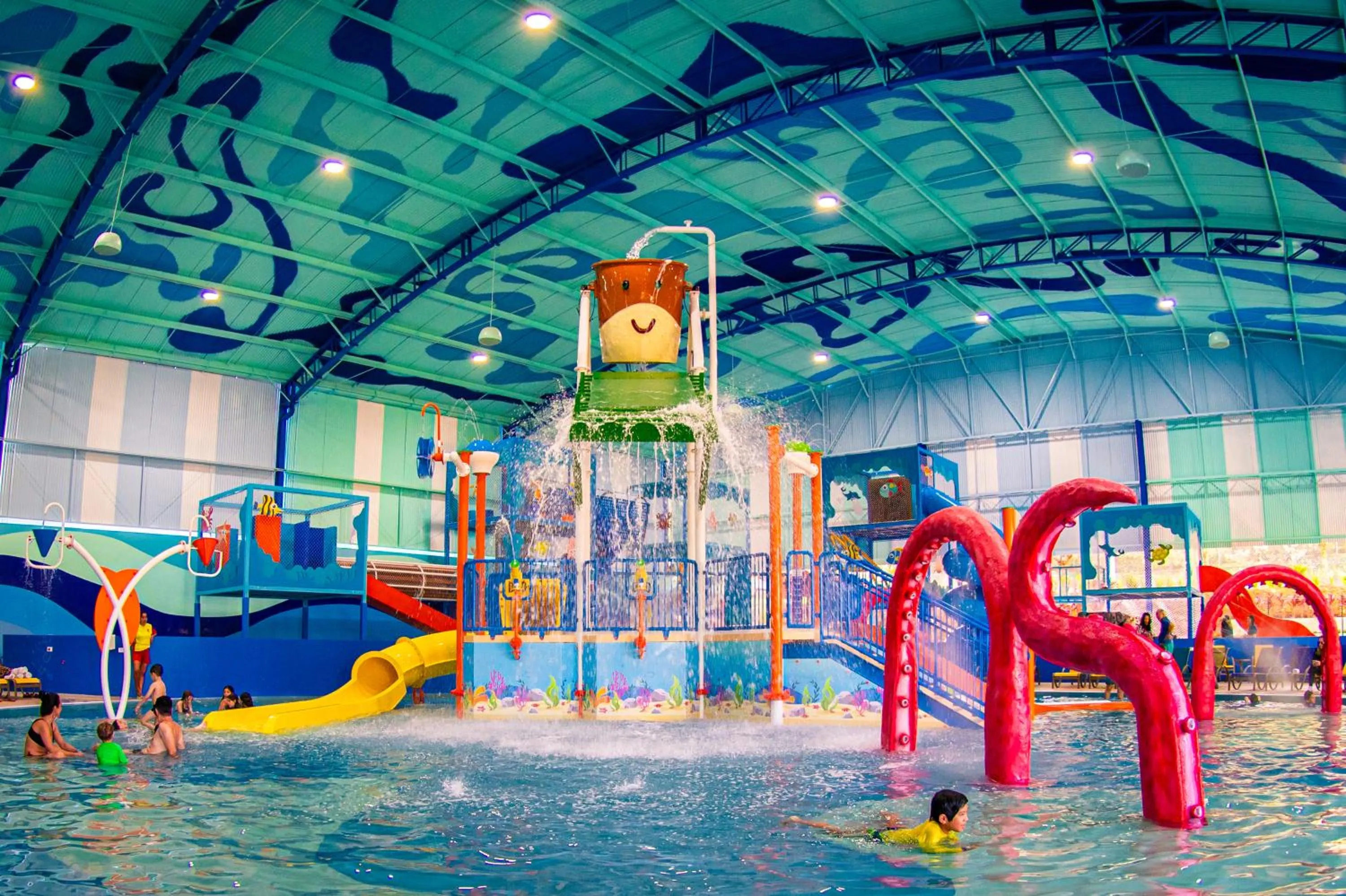 Aqua park in Bourbon Resort Atibaia