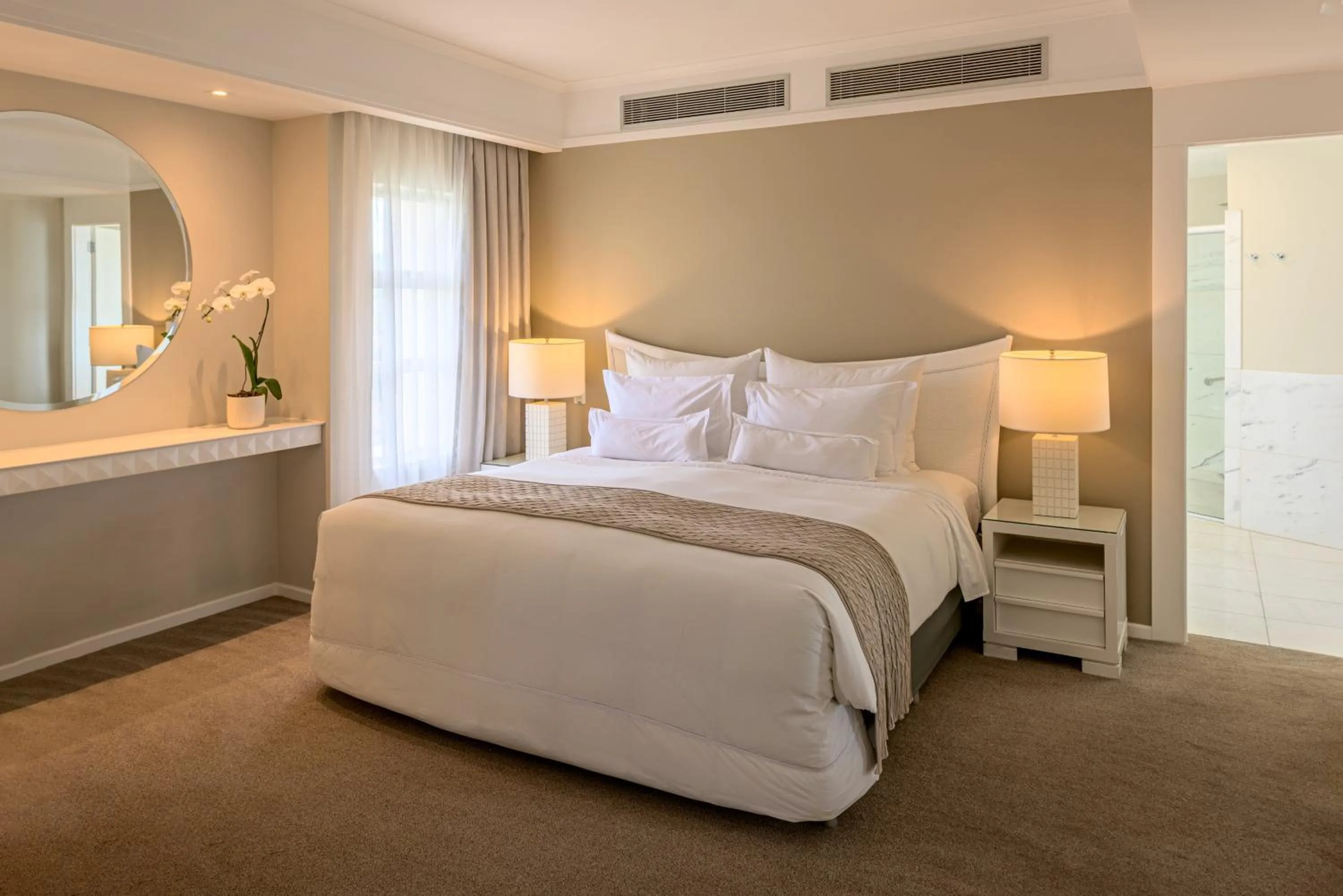 Bedroom, Bed in Bourbon Resort Atibaia