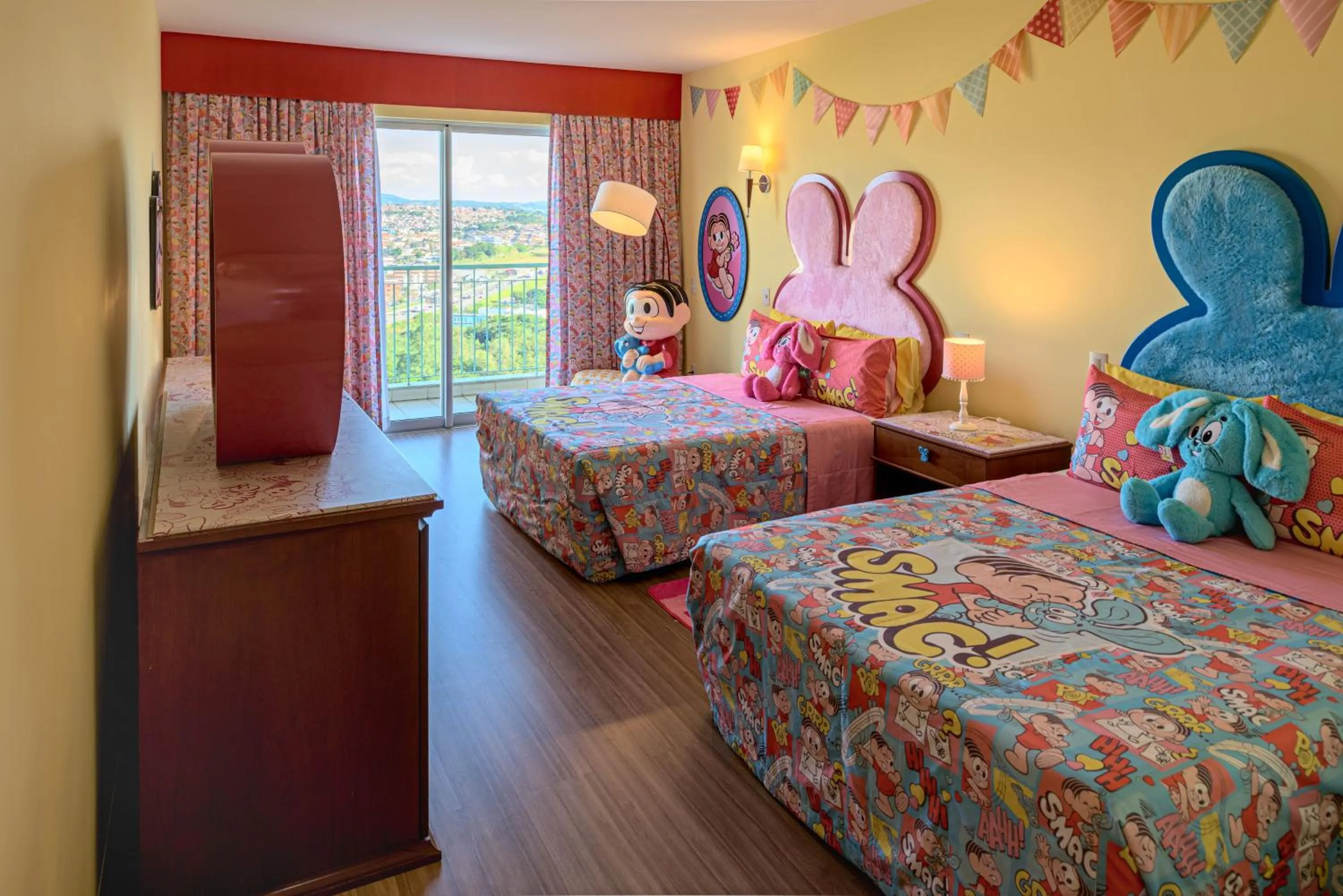 Bed in Bourbon Resort Atibaia