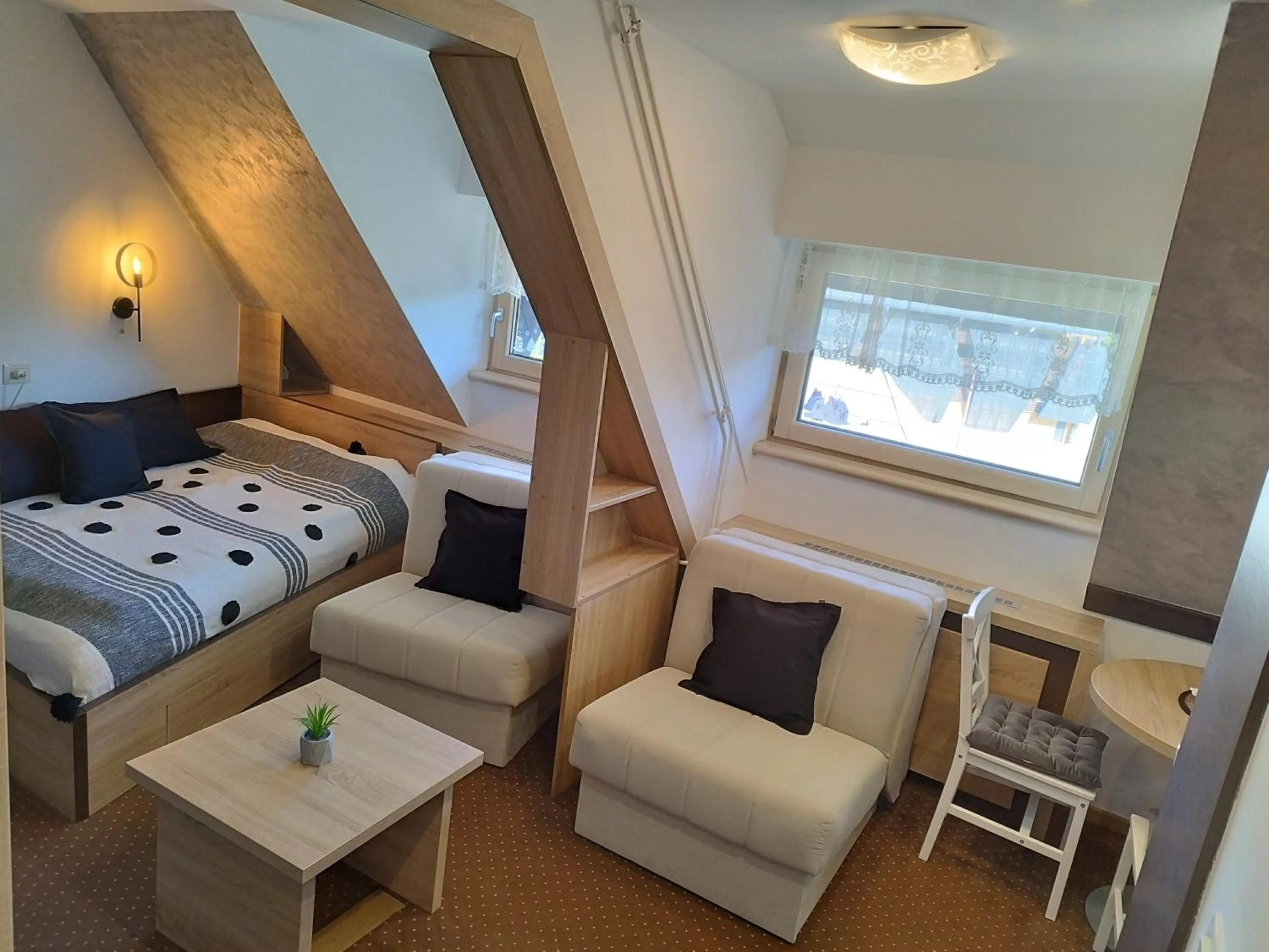 Bed in Apartment Maja Konaci
