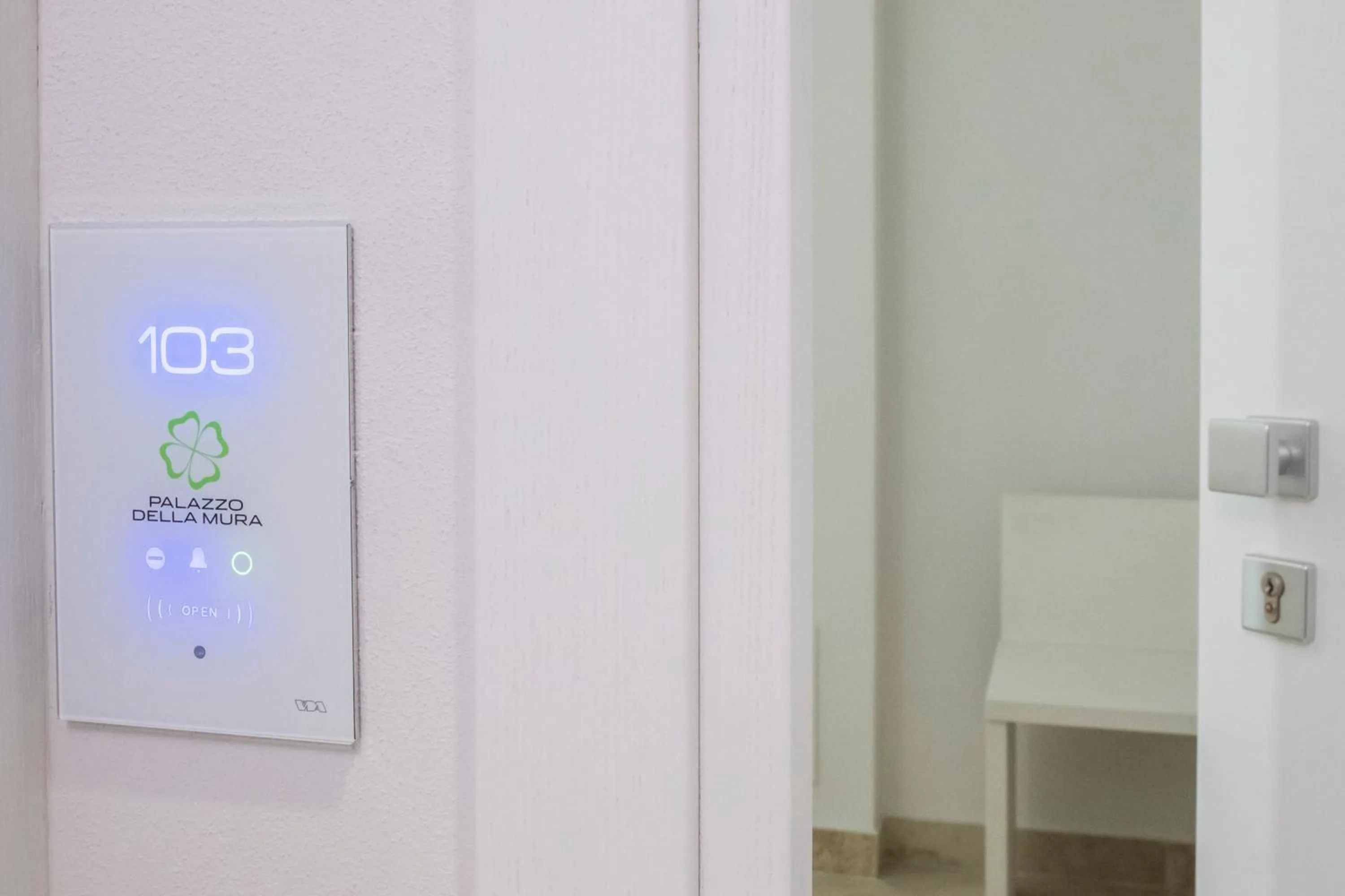 Decorative detail in Palazzo Della Mura