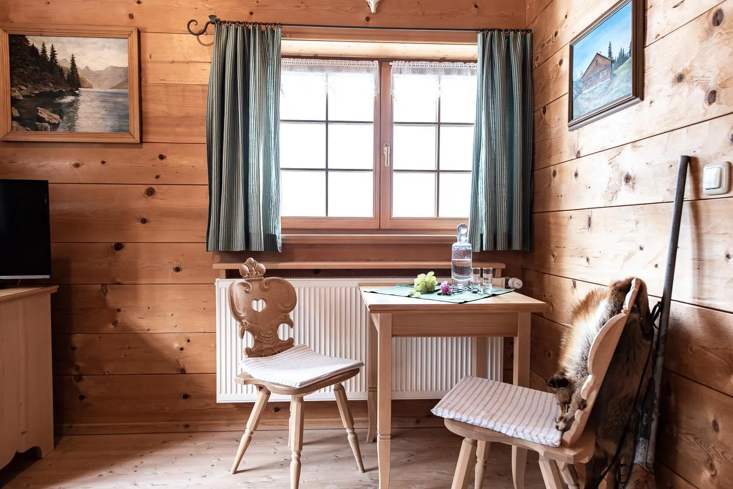 Seating area in Gaemsle - Rueckzugsort in den Bergen