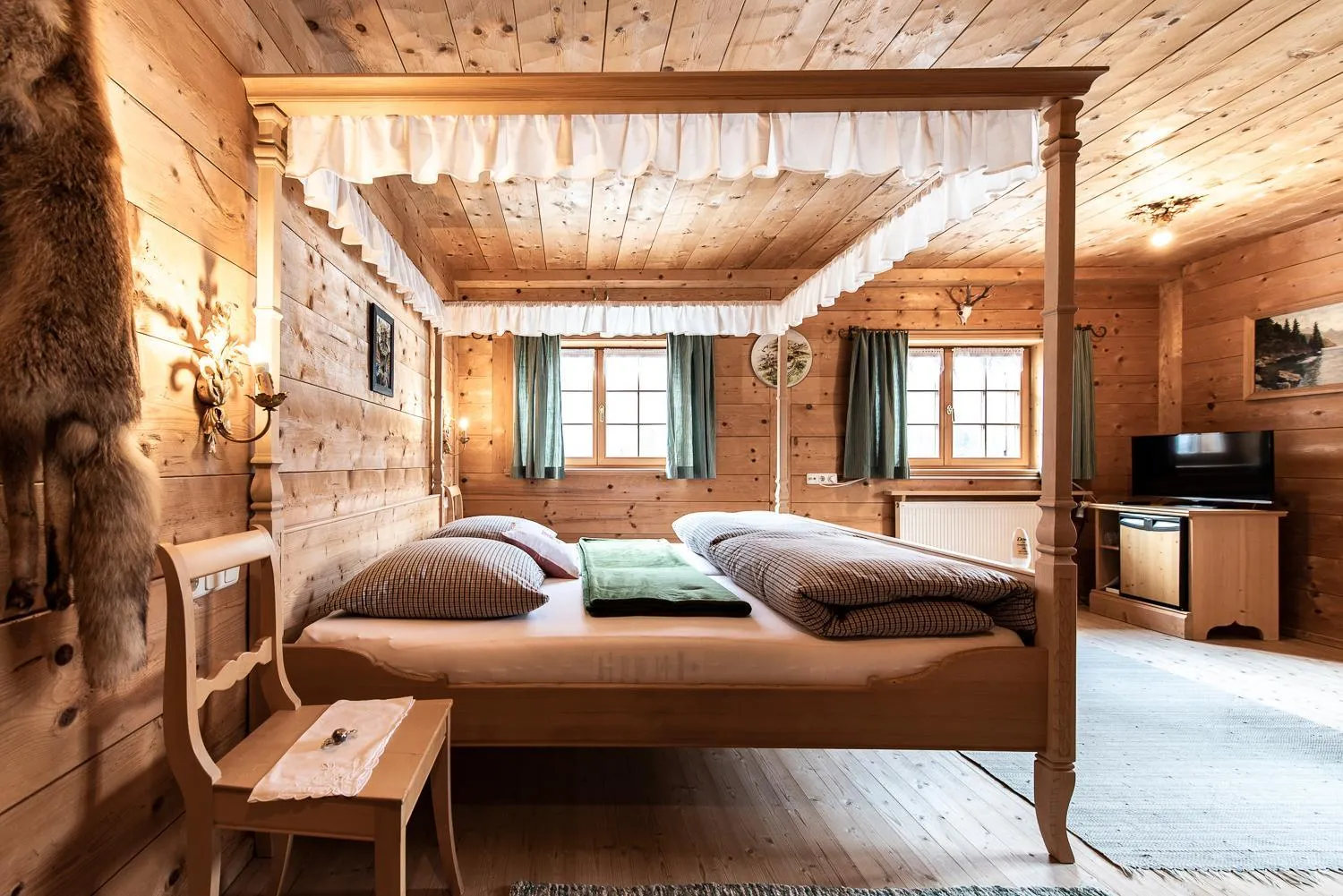 Photo of the whole room, Bed in Gaemsle - Rueckzugsort in den Bergen