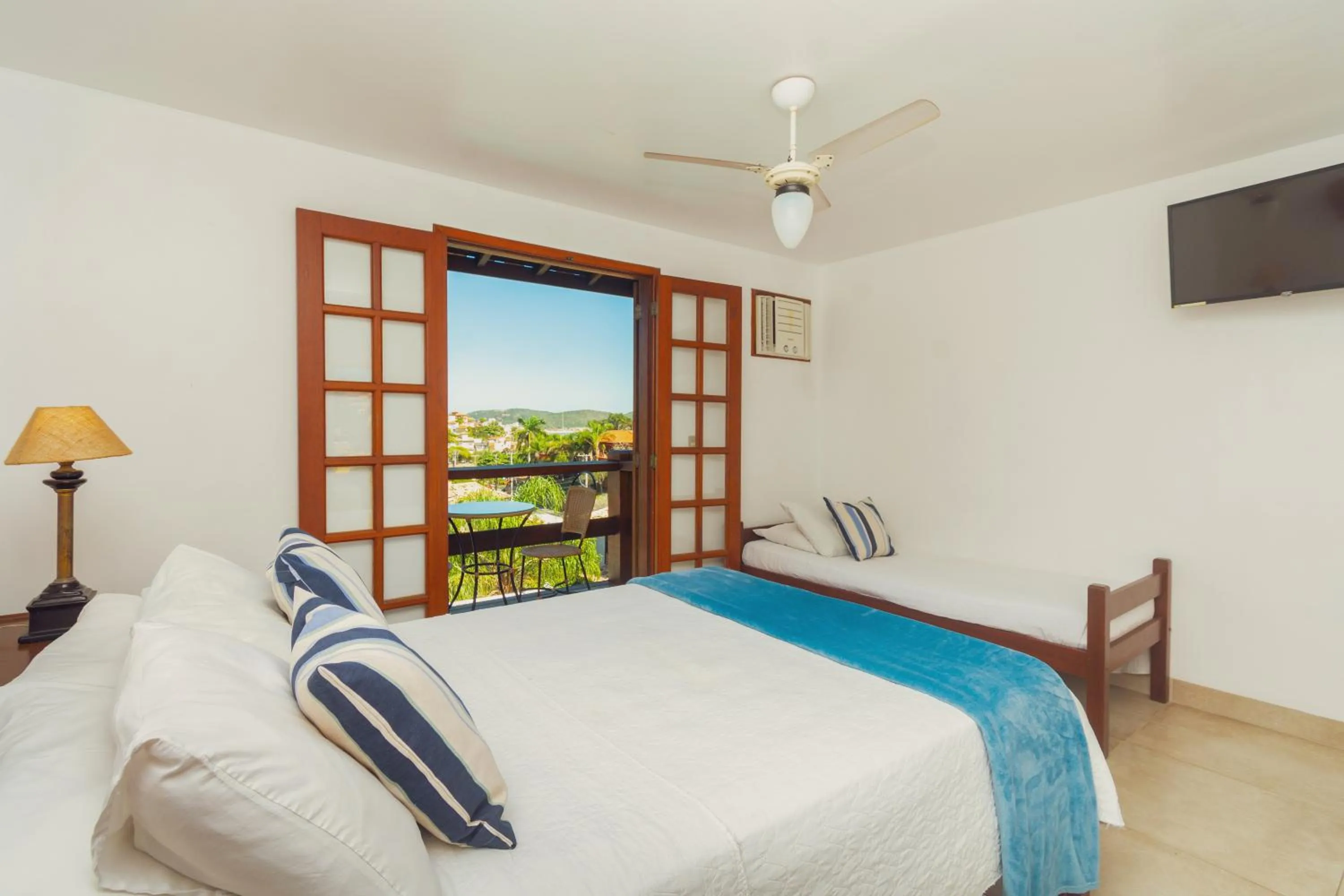 Bed in Pousada MAR João Fernandes