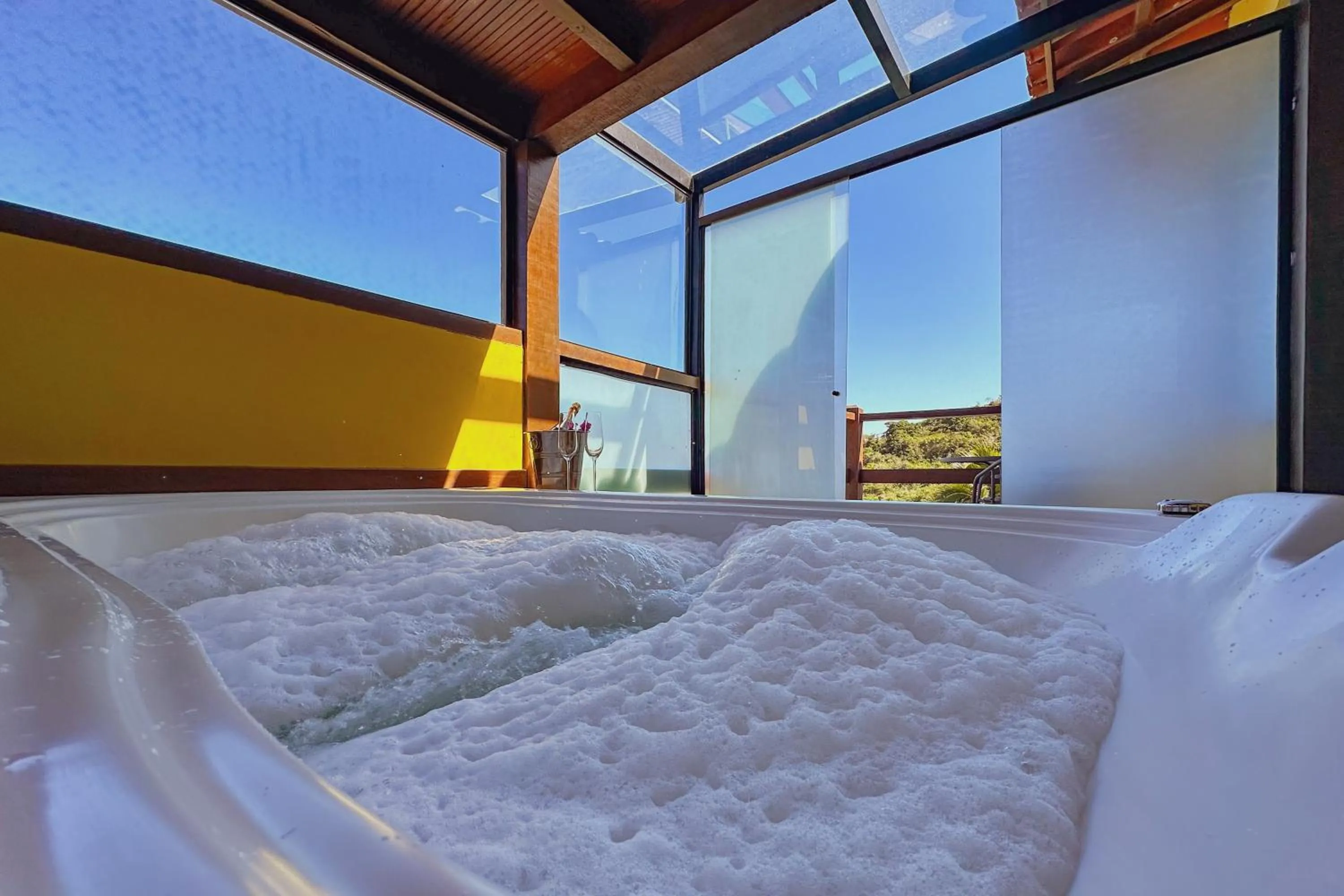 Natural landscape, Bed in Pousada MAR João Fernandes