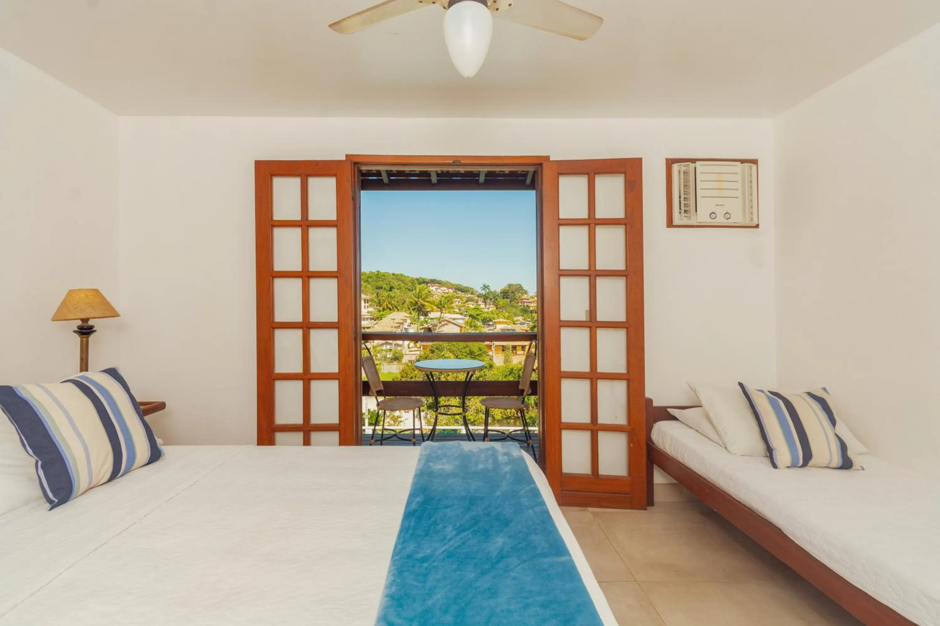 Bed in Pousada MAR João Fernandes