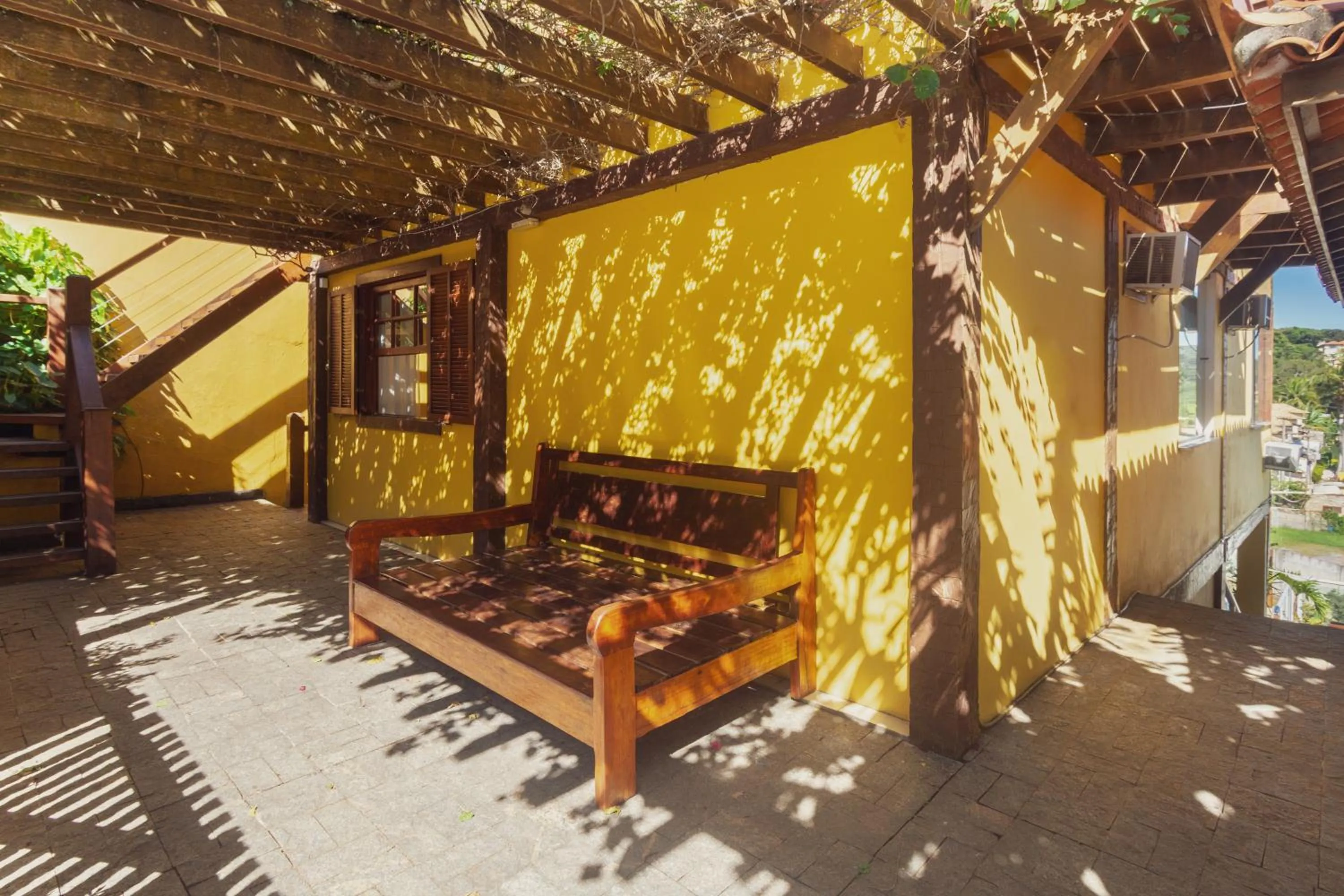 Patio in Pousada MAR João Fernandes