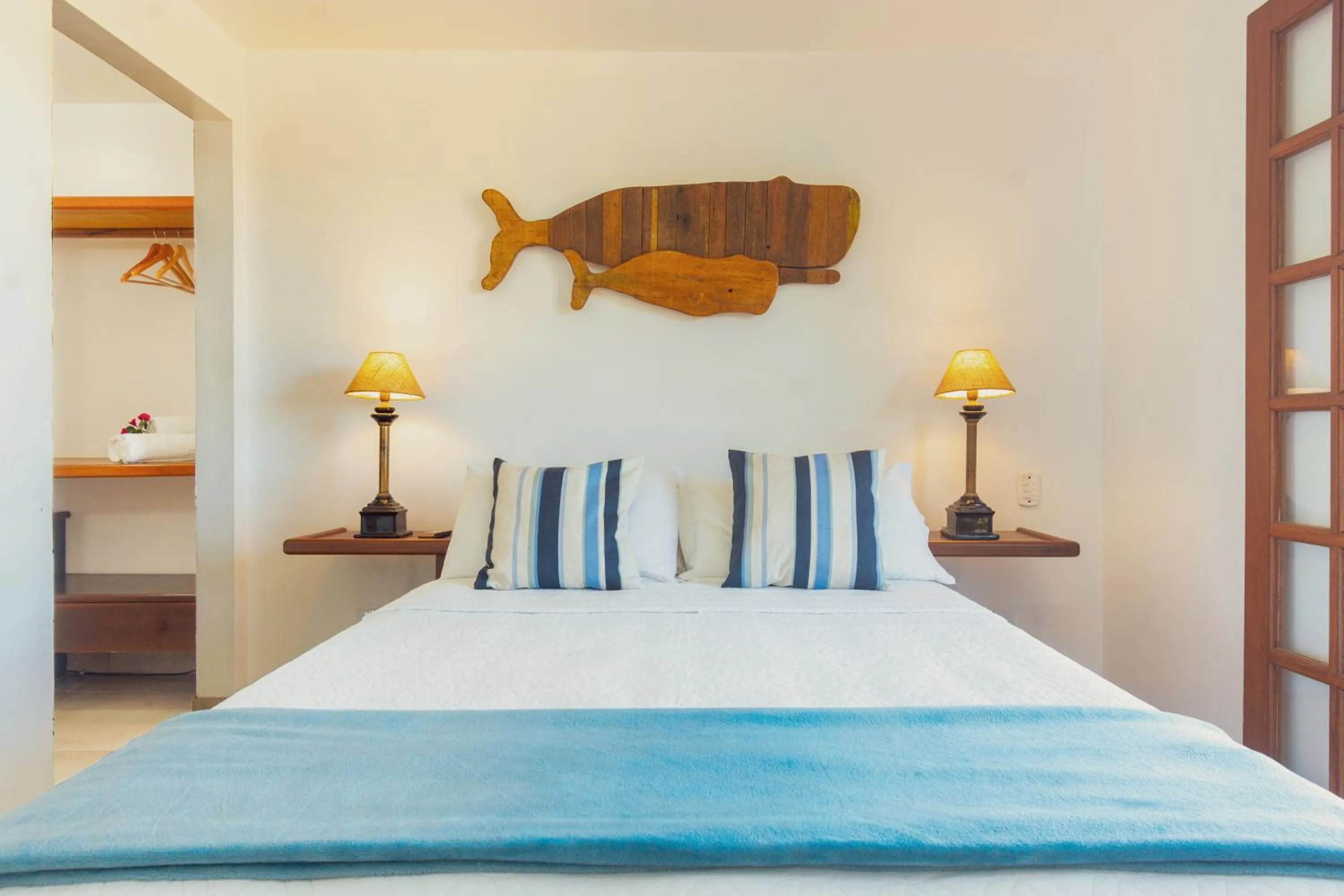 Bed in Pousada MAR João Fernandes