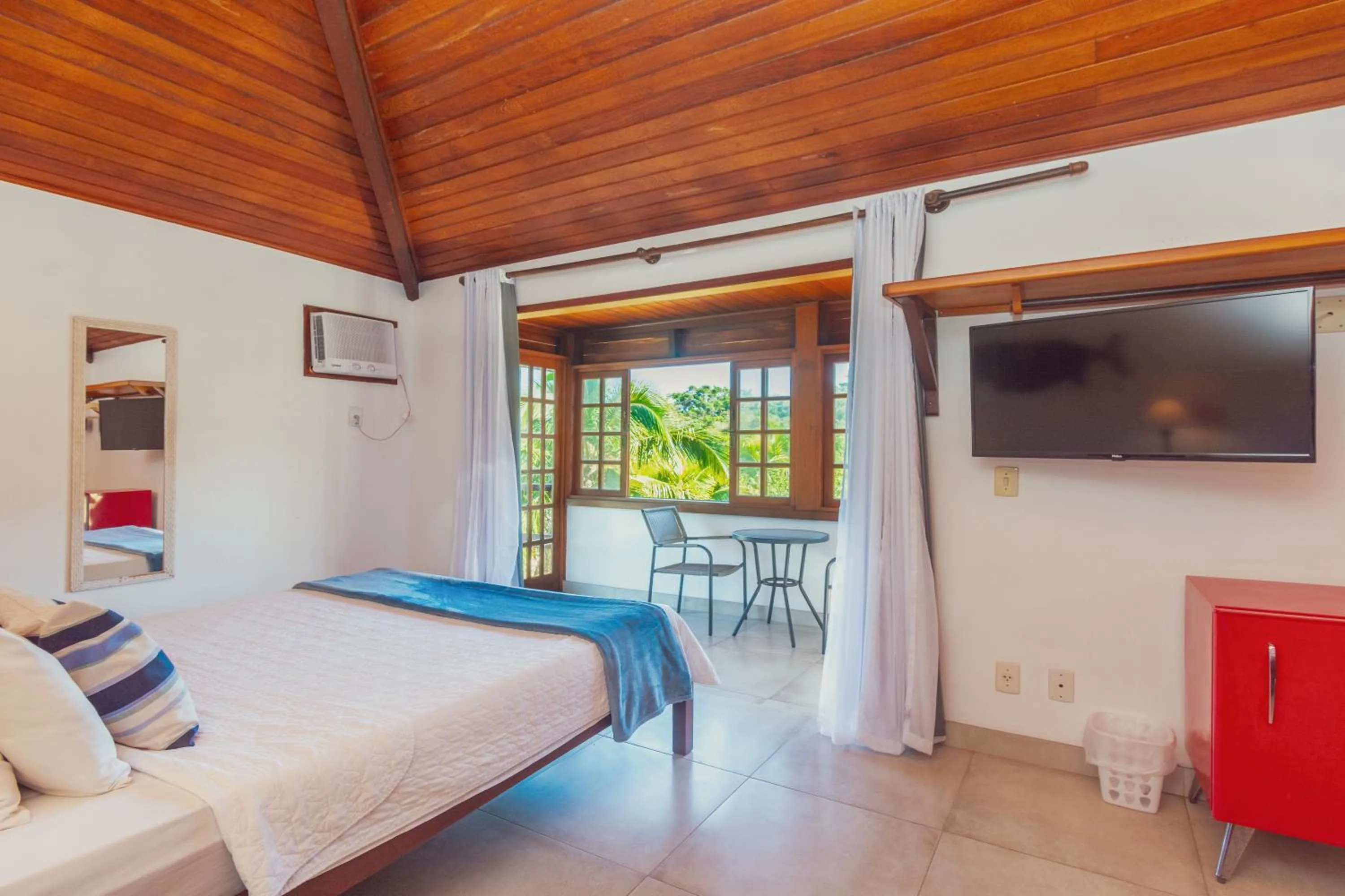 Bed in Pousada MAR João Fernandes