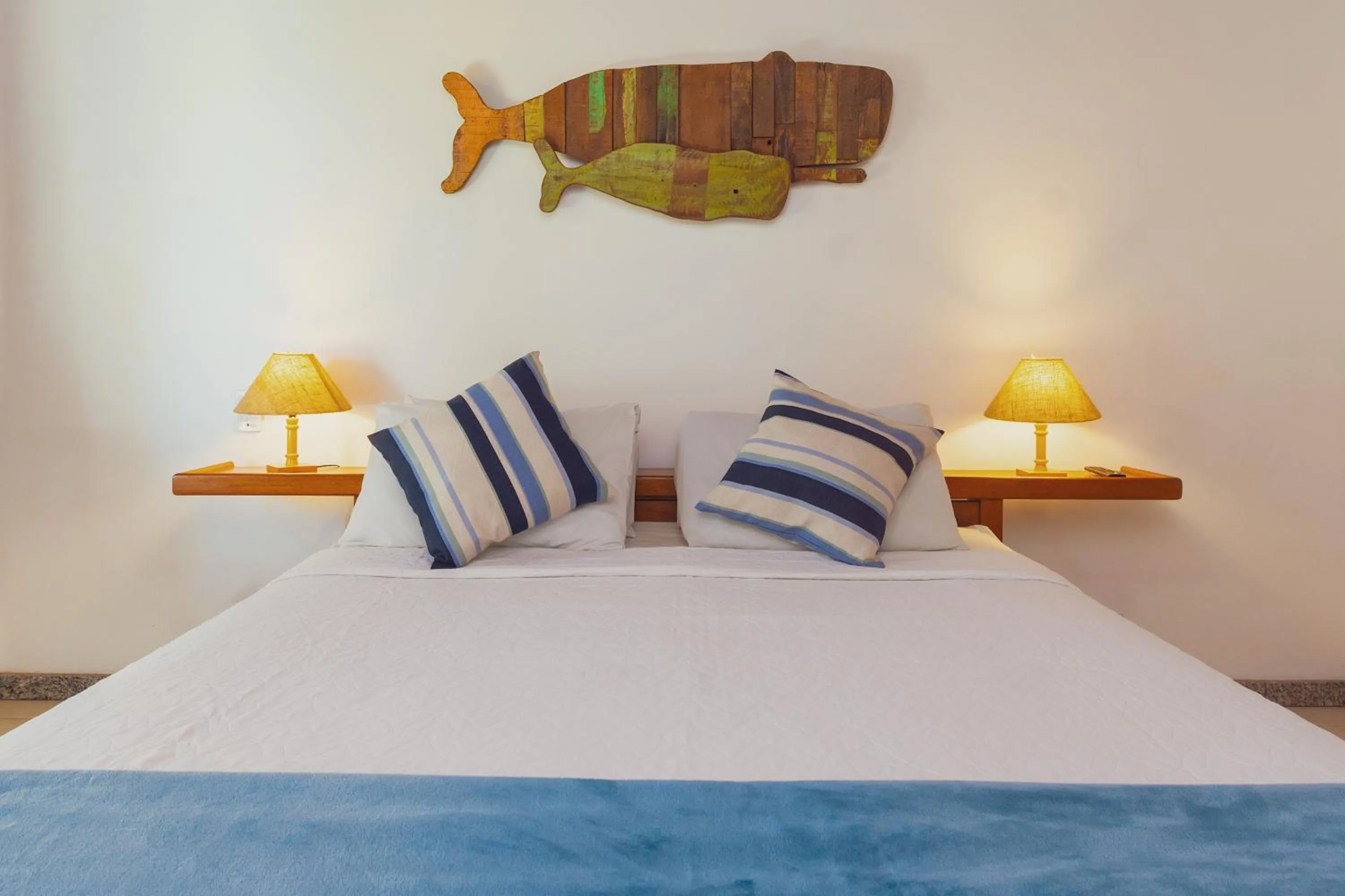 Bed in Pousada MAR João Fernandes