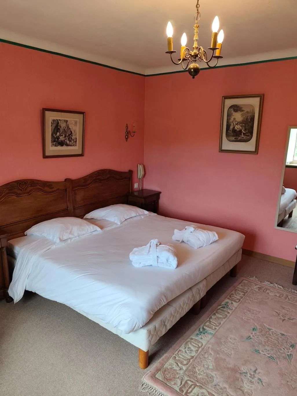 Bedroom, Bed in Manoir Du Stang