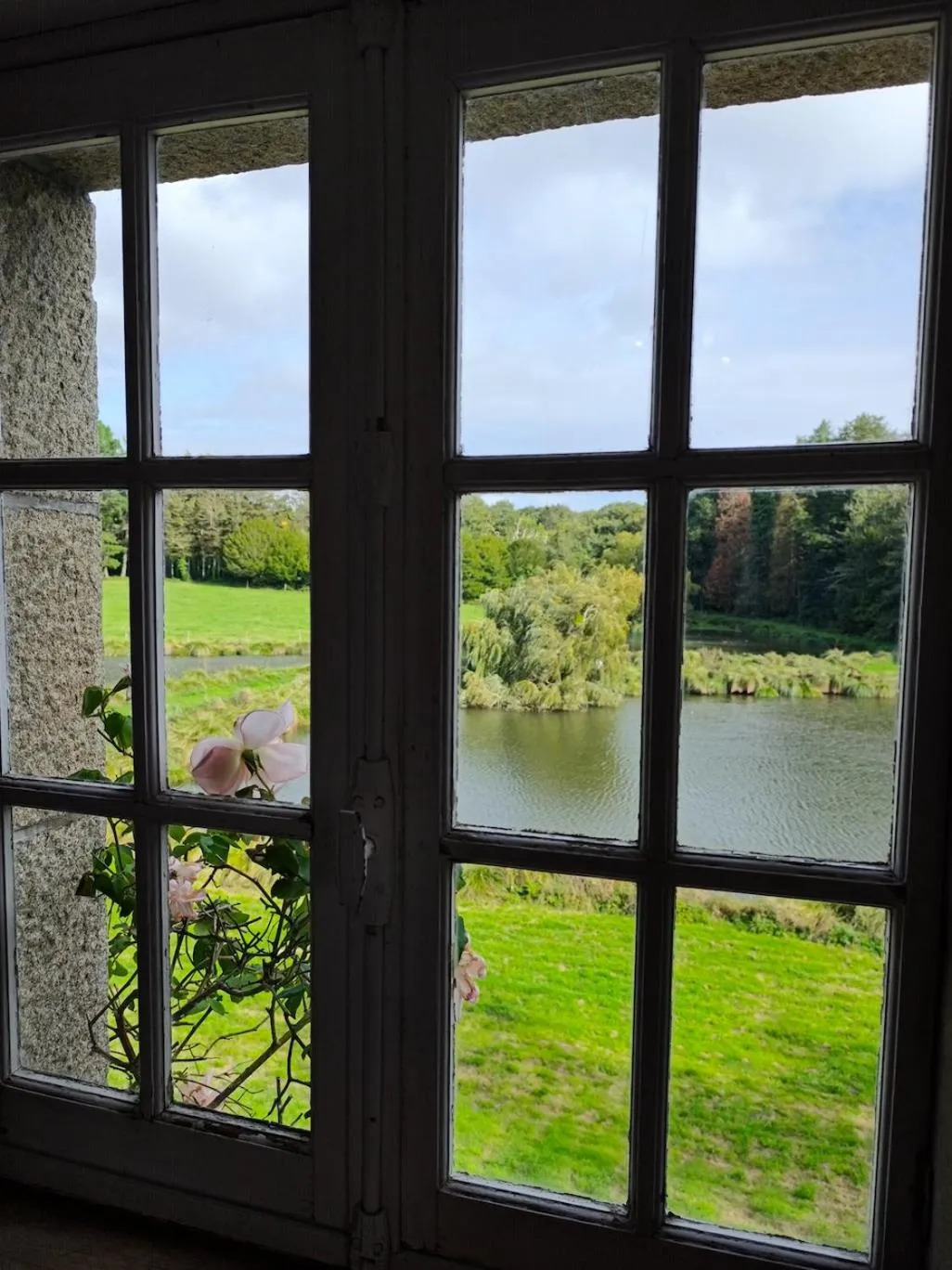 Lake view in Manoir Du Stang