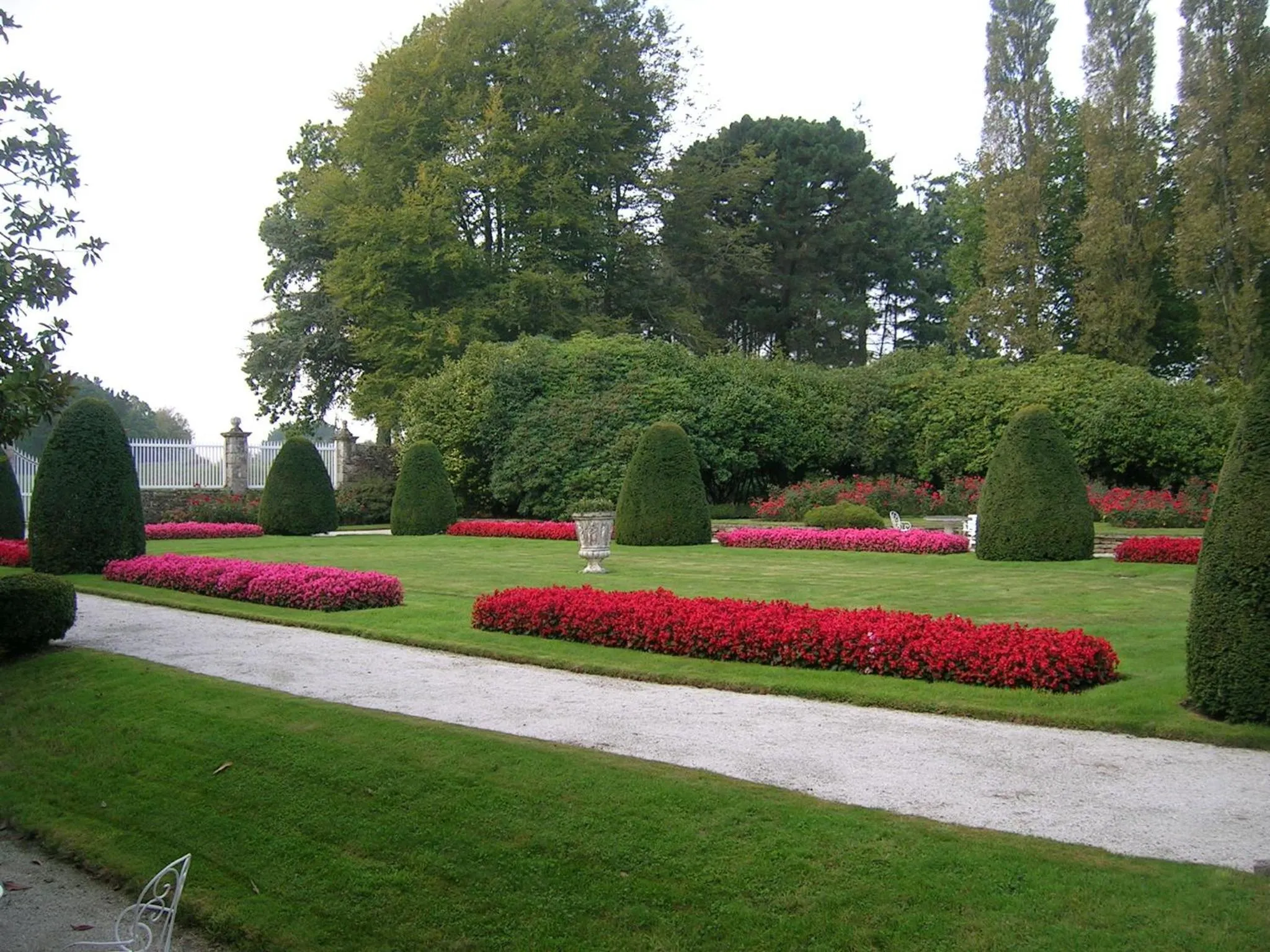 Garden in Manoir Du Stang
