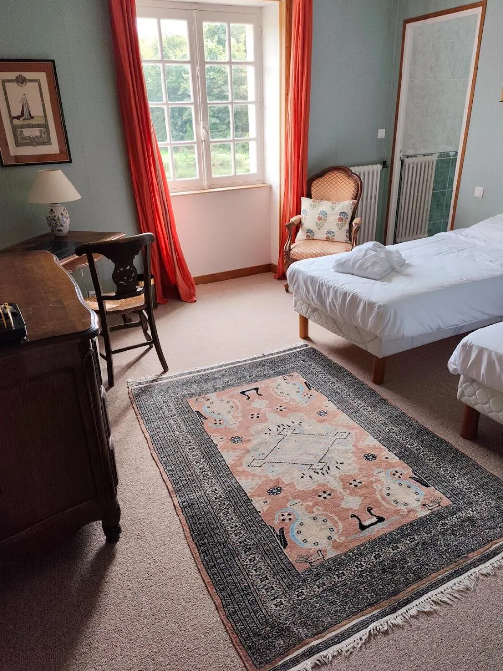 Bedroom, Bed in Manoir Du Stang