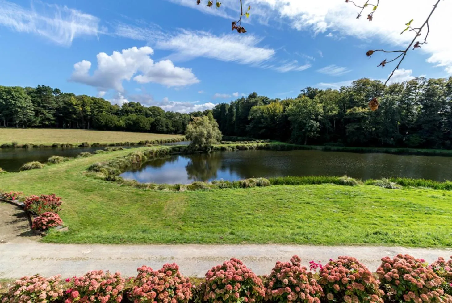 Garden in Manoir Du Stang