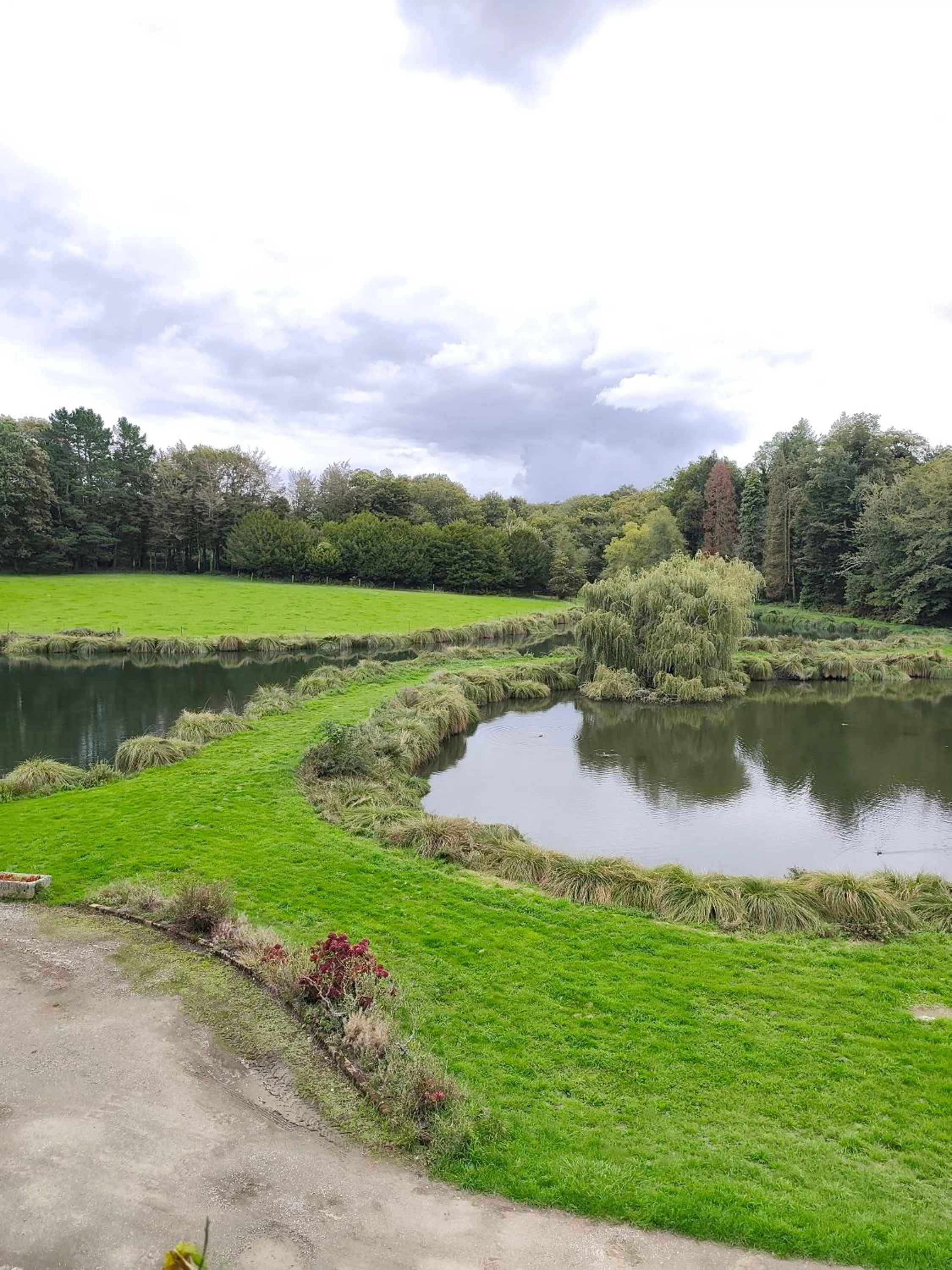 Garden in Manoir Du Stang