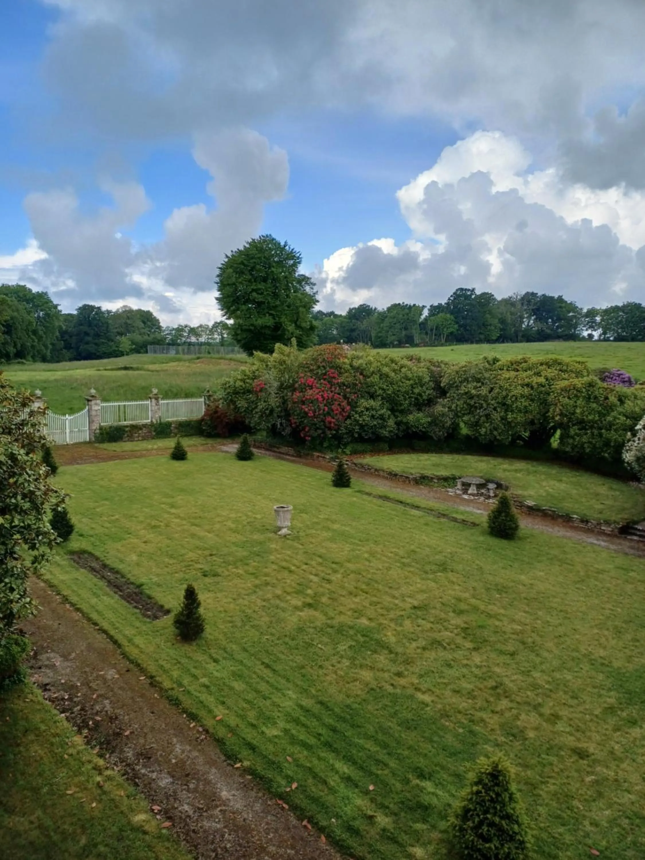 Garden in Manoir Du Stang