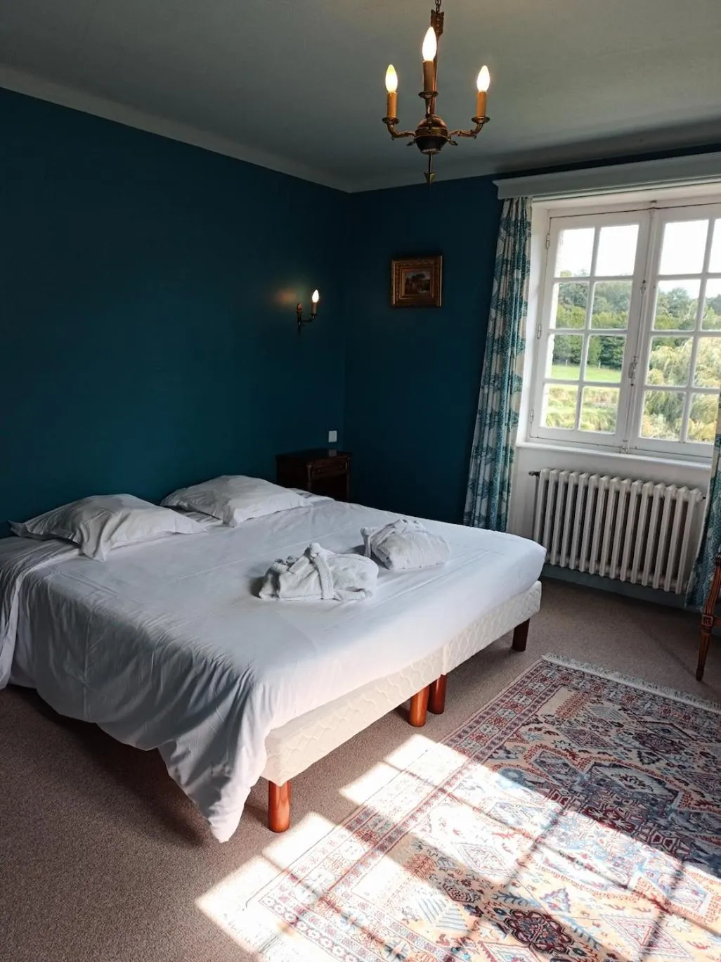 Bedroom, Bed in Manoir Du Stang