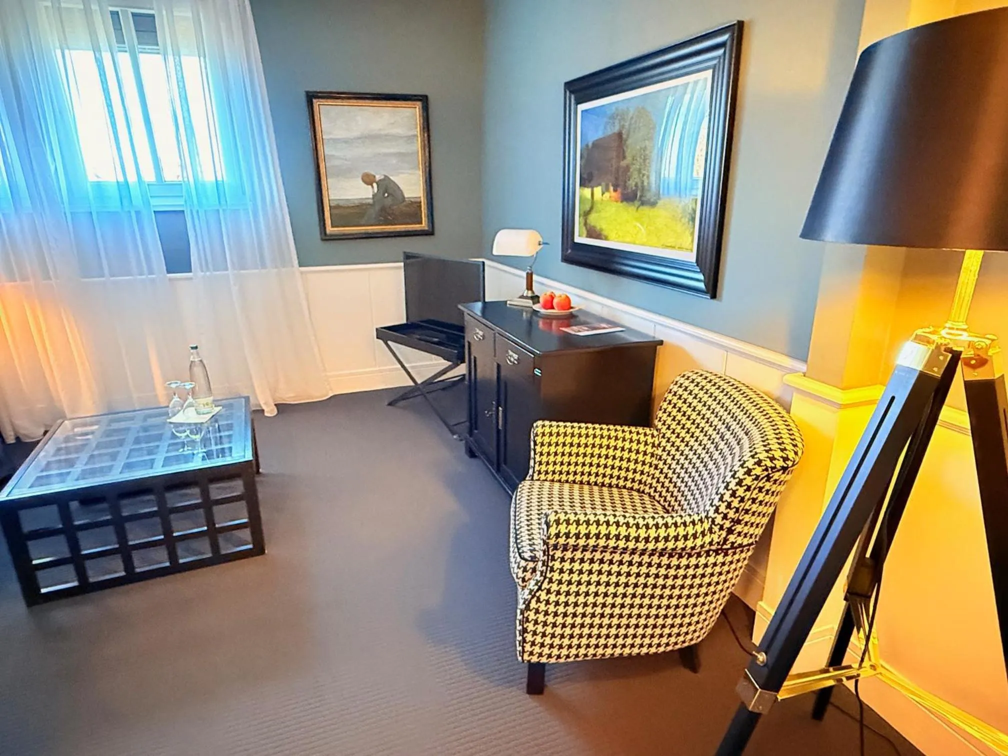 Seating area in Hotel Village